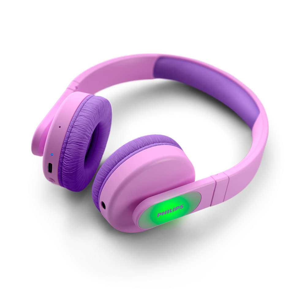 PHILIPS HEADPHONES WIRELESS KIDS PINK TAK4206PK/00