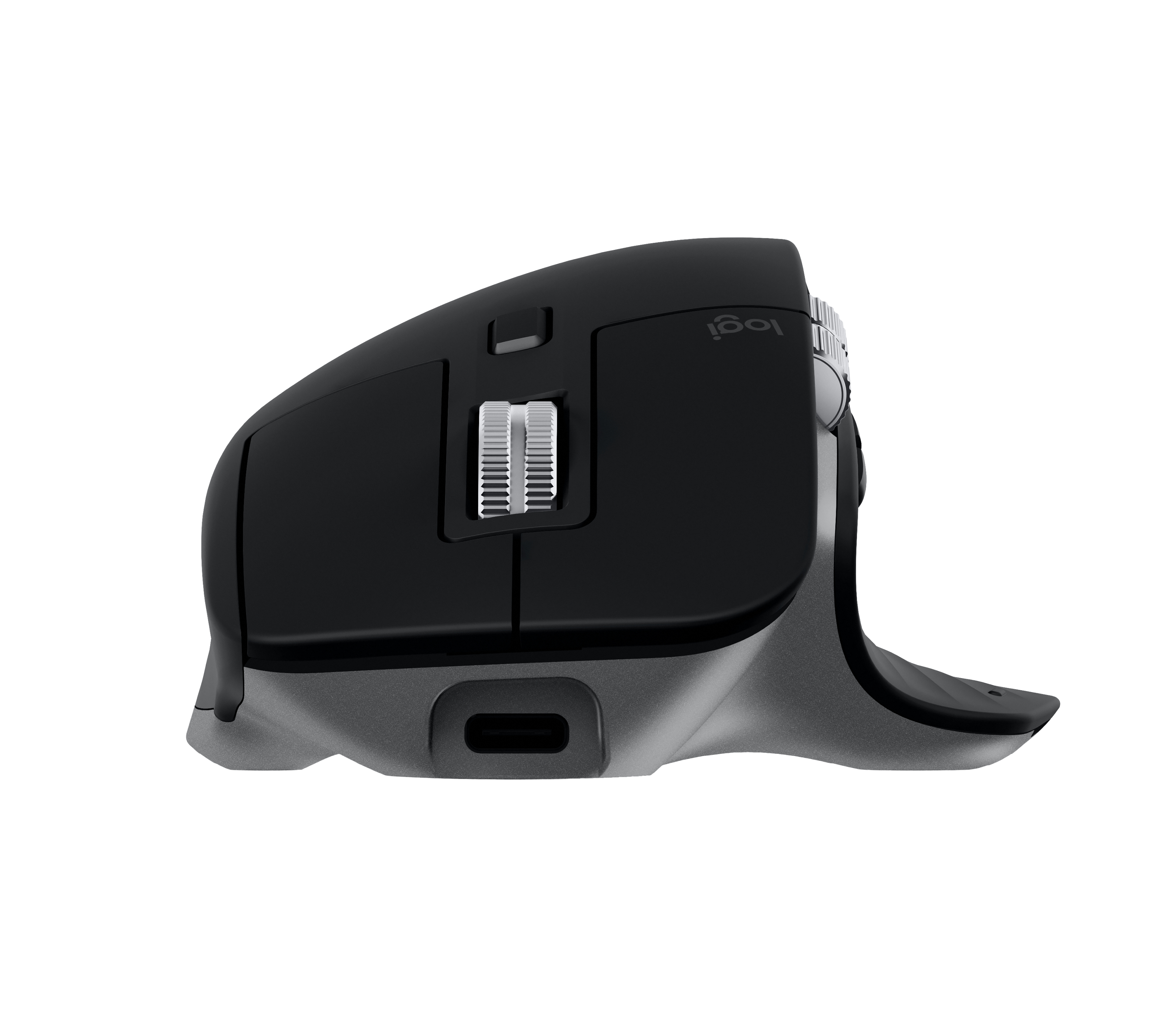 Logitech Master Series MX Master 3S for Mac - Rato - ergonómico - óptico - 7 botões - sem fios - 2.4 GHz, Bluetooth - cinzento espaço - para Apple MacBook