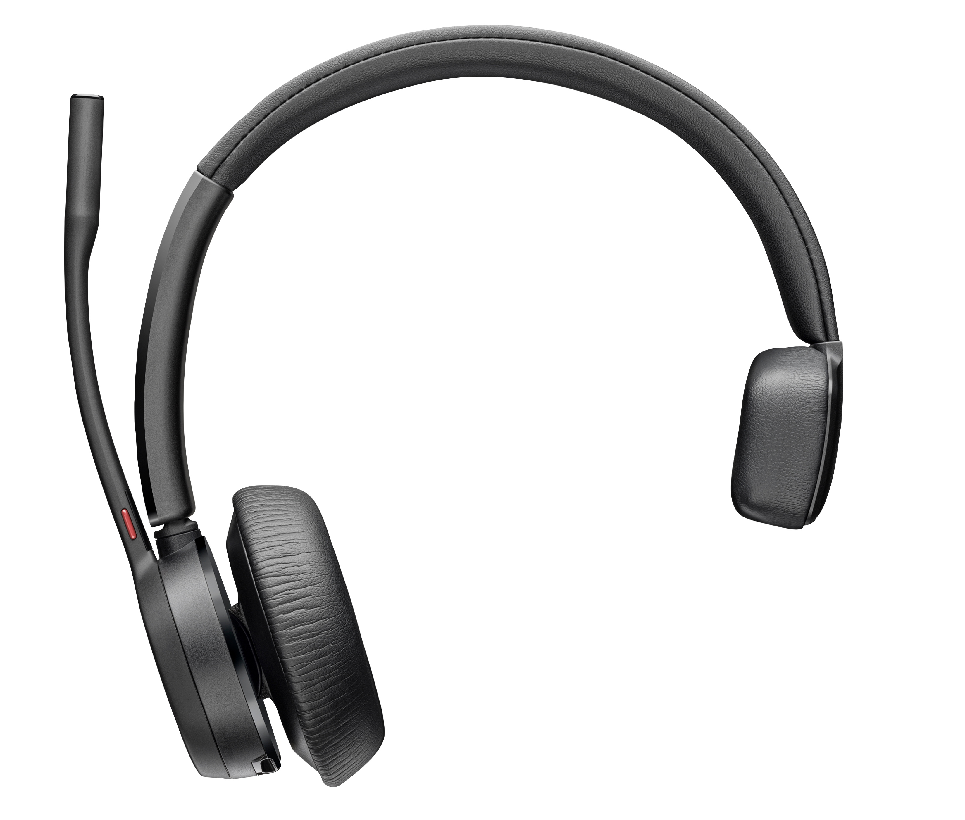 Poly Voyager 4310 - Voyager 4300 UC series - auscultadores - no ouvido - bluetooth - sem fios, com cabo - USB-C - preto - Certificado para Microsoft Teams - Replaces Poly SKU 218473-02