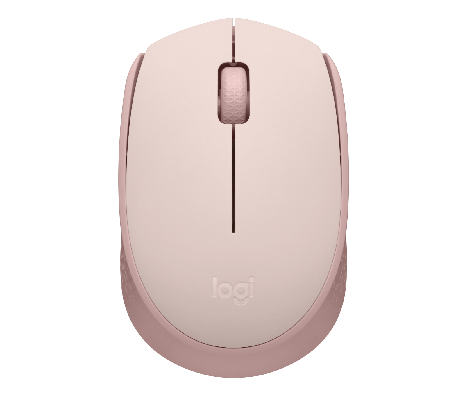 Logitech M171 - Rato - destros e canhotos - óptico - 3 botões - sem fios - 2.4 GHz - receptor sem fio USB - rosa