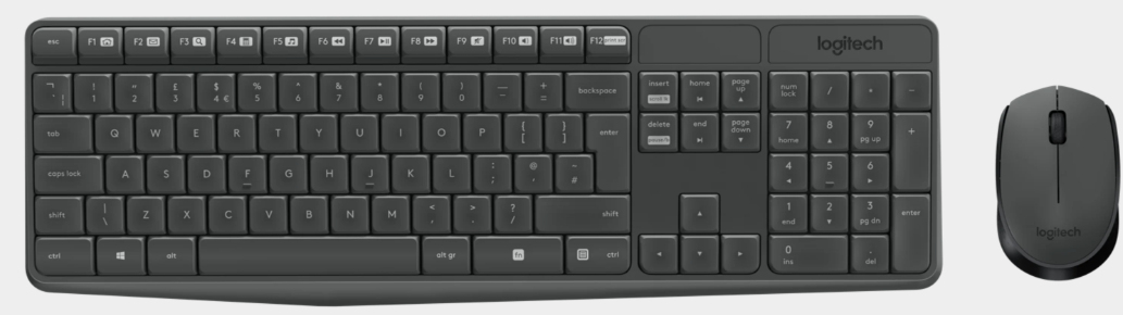 LOGITECH TECLADO & RATO MK235 WIRELESS PT