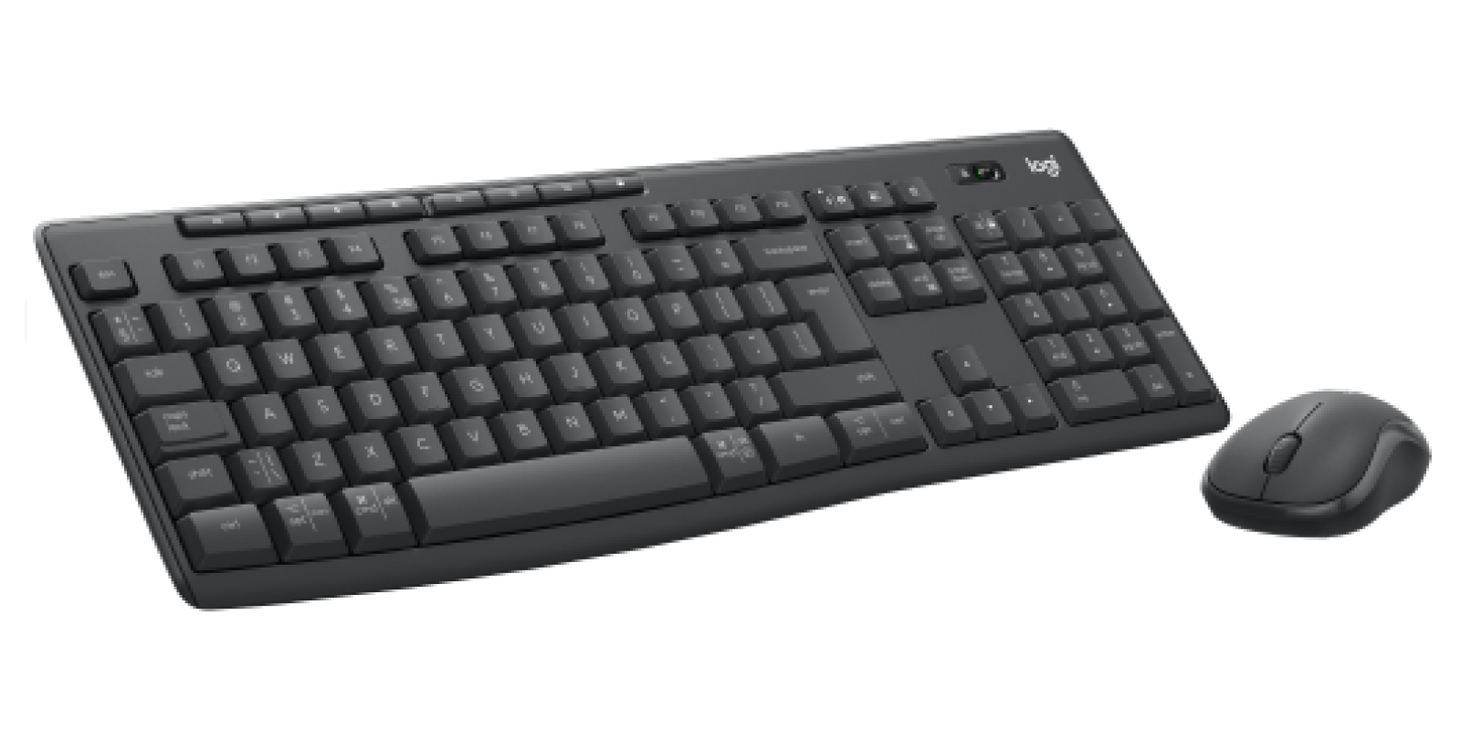 Logitech MK370 Combo for Business - Conjunto de teclado e rato - sem fios - Bluetooth LE - QWERTY - Padrão internacional americano - grafite