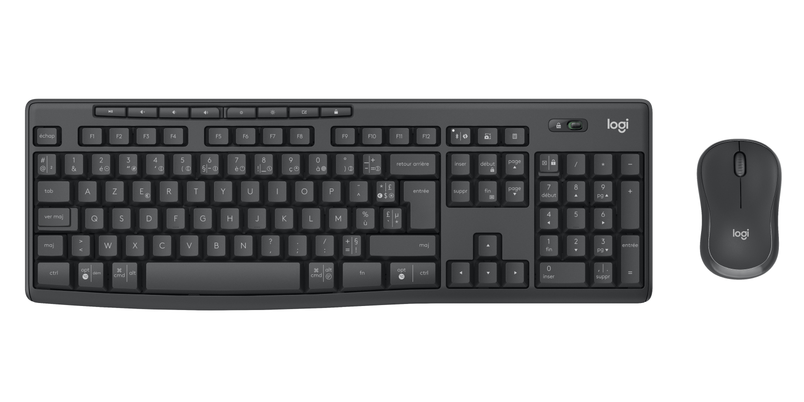 MK370 Combo for Business Graphite FR