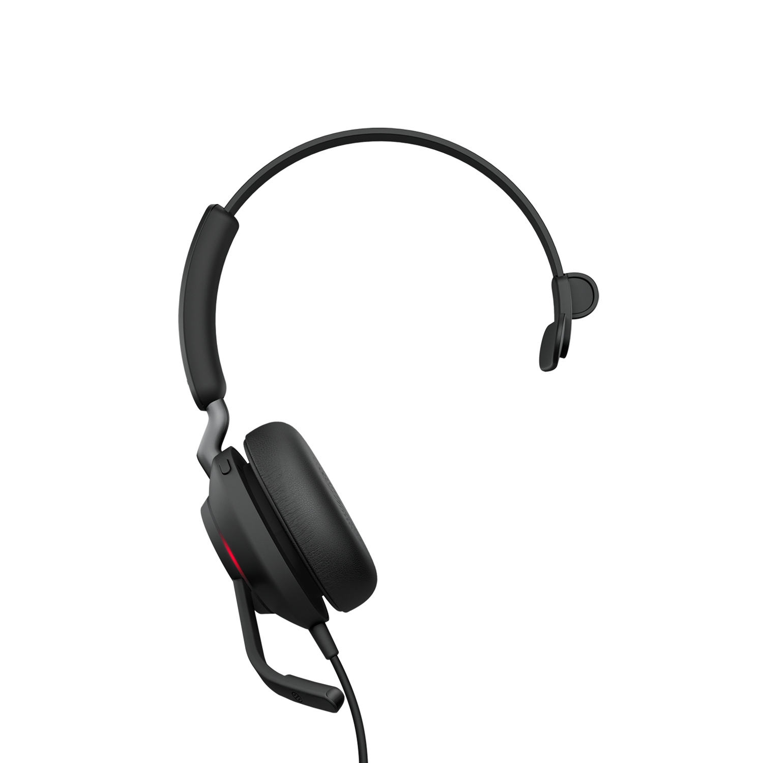 Jabra Evolve2 40 SE UC Mono - Auscultadores - no ouvido - com cabo - USB-A - isolamento de ruído - Otimizado pata UC