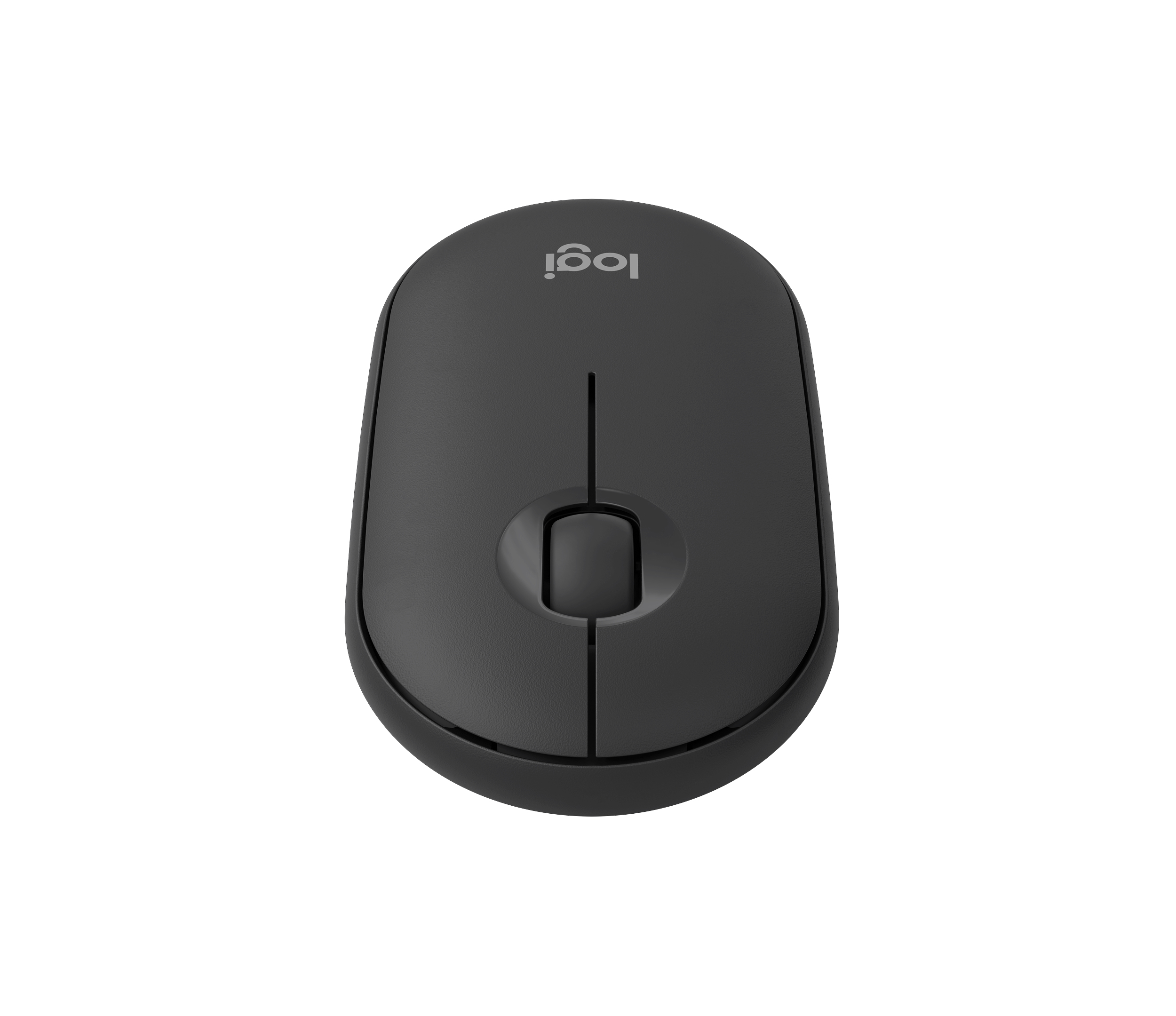 Logitech Pebble Mouse 2 M350s - Rato - óptico - 3 botões - sem fios - Bluetooth 5.2 LE - grafite tonal
