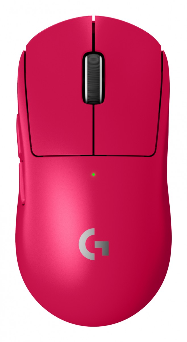 Logitech G PRO X SUPERLIGHT 2 - Rato - gaming - óptico - 5 botões - sem fios - 2.4 GHz - recetor USB Logitech LIGHTSPEED - rosa