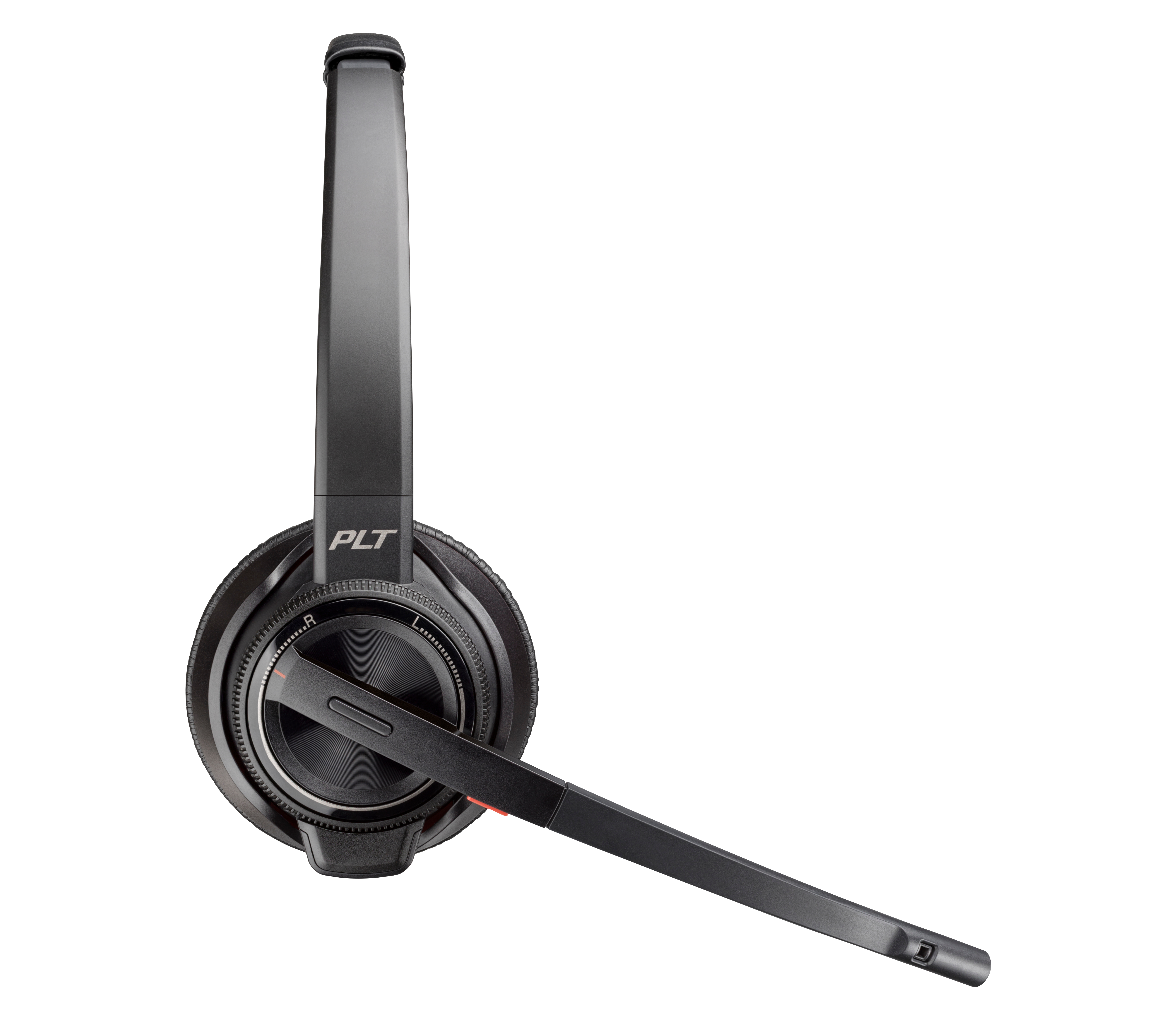 Poly Savi 8220 - Savi 8200 series - auscultadores - no ouvido - DECT / Bluetooth - sem fios - USB-A via adaptador Bluetooth - preto - Certificação Zoom, certificação UC - Replaces Poly SKU 209215-02
