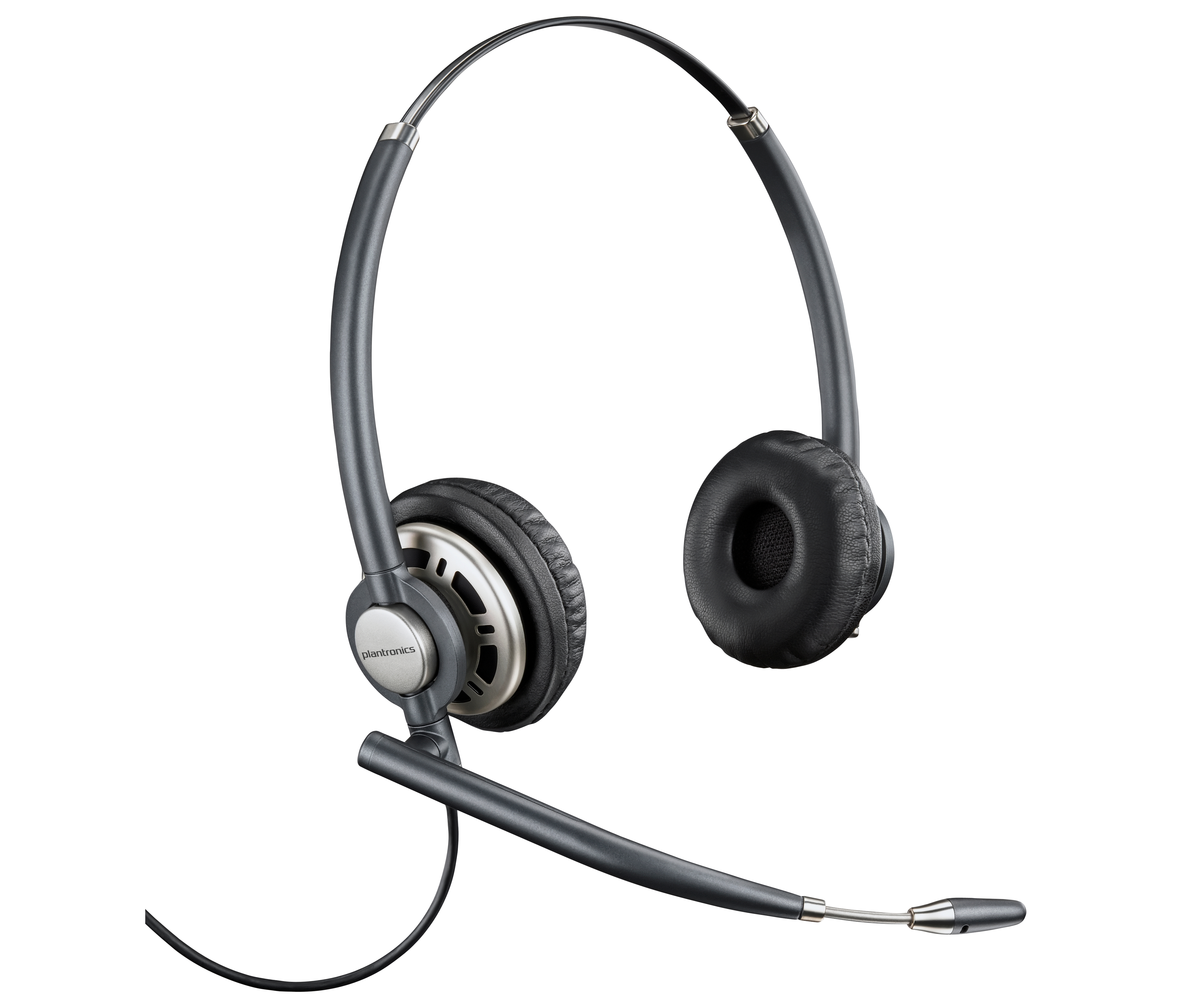 Poly EncorePro HW720 - EncorePro 700 Series - auscultadores - no ouvido - com cabo - Quick Disconnect - preto - Replaces Poly SKU 78714-102