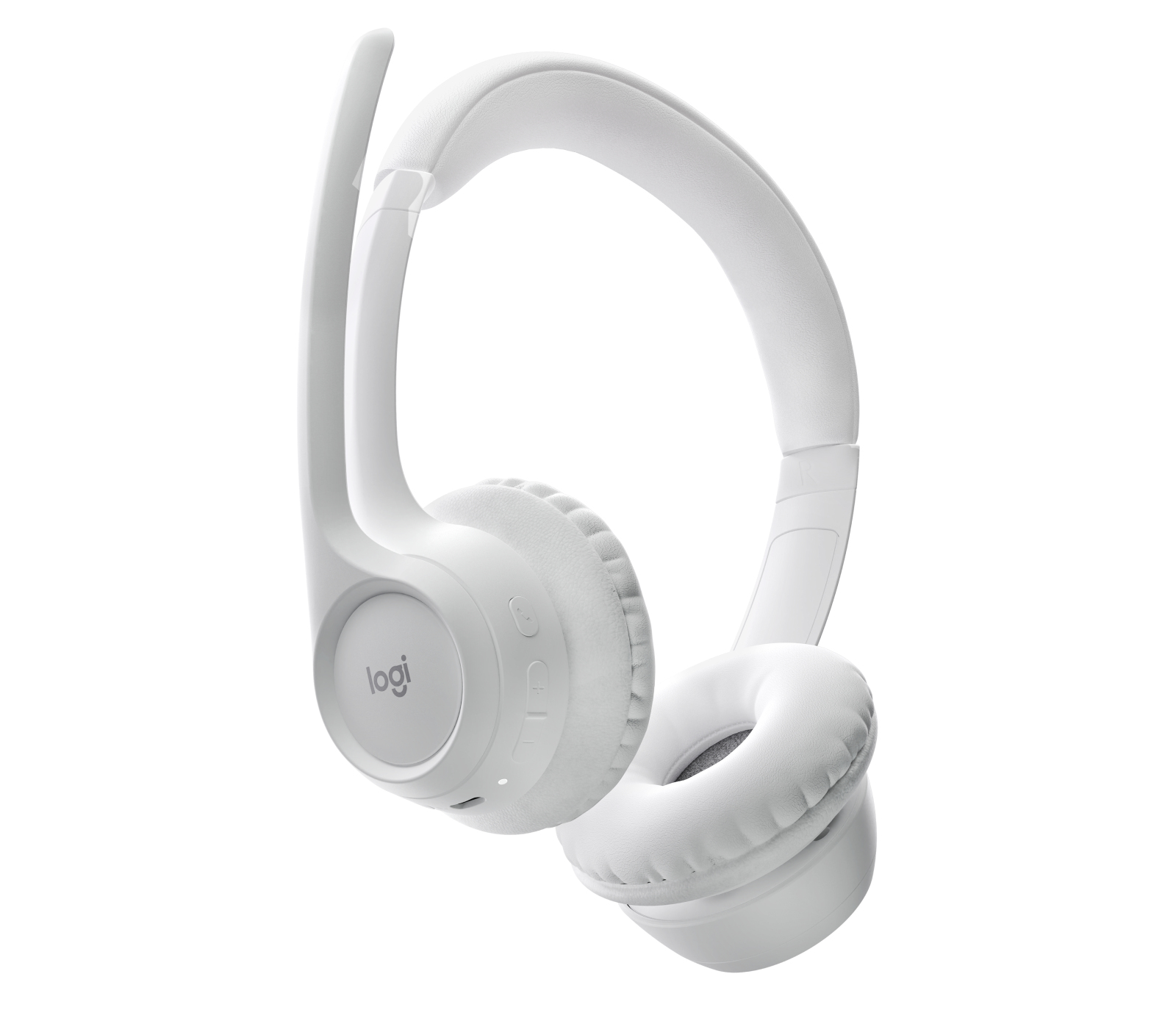Logitech Zone 300 - Auscultadores - no ouvido - bluetooth - sem fios - branco sujo