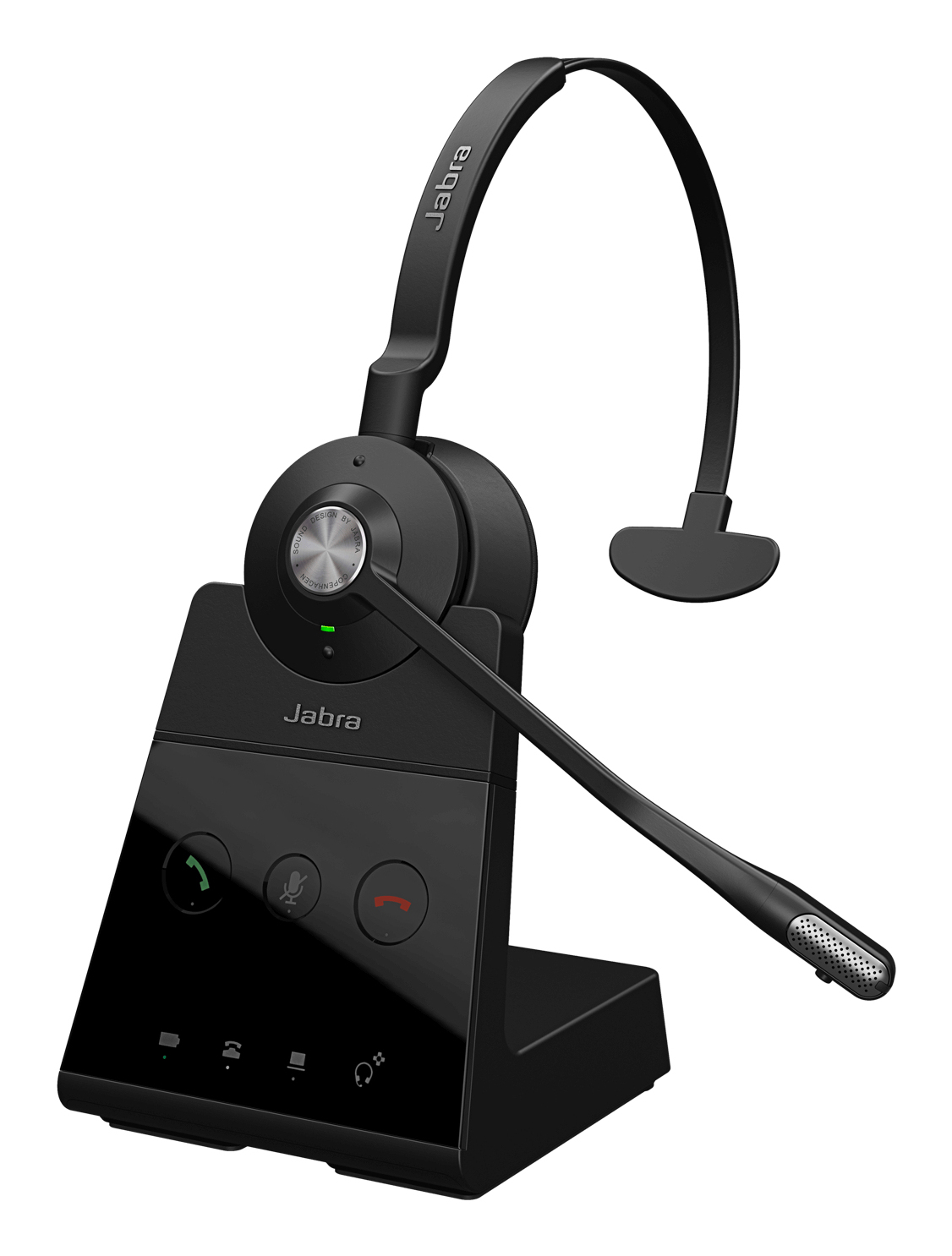 Jabra Engage 65 SE Mono - Auscultadores - no ouvido - DECT - sem fios - Certificação Zoom, Certificação Google Meet, Certificação Amazon Chime, Certificado para o Microsoft Teams Open Office, Works With Chromebook Certified, certificação UC