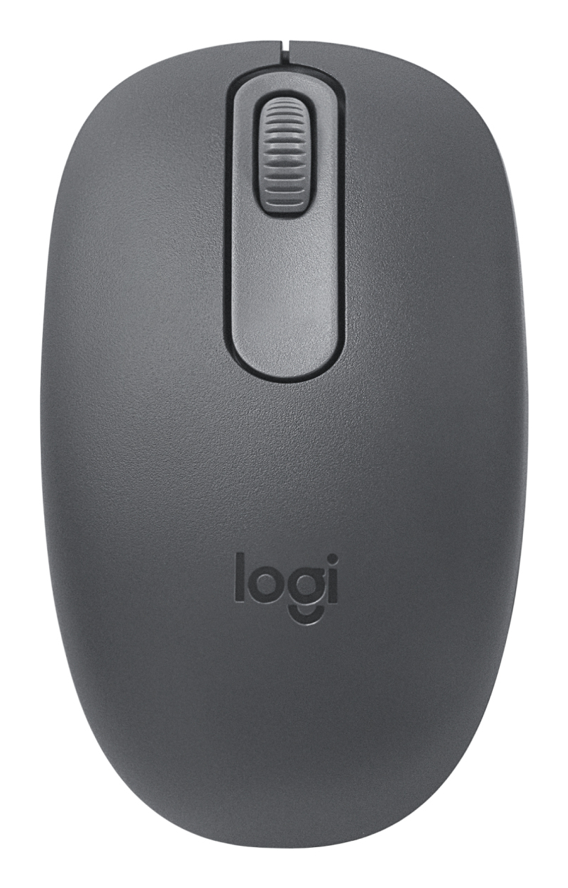 Logitech M196 - Rato - destros e canhotos - óptico - 3 botões - sem fios - Bluetooth - grafite