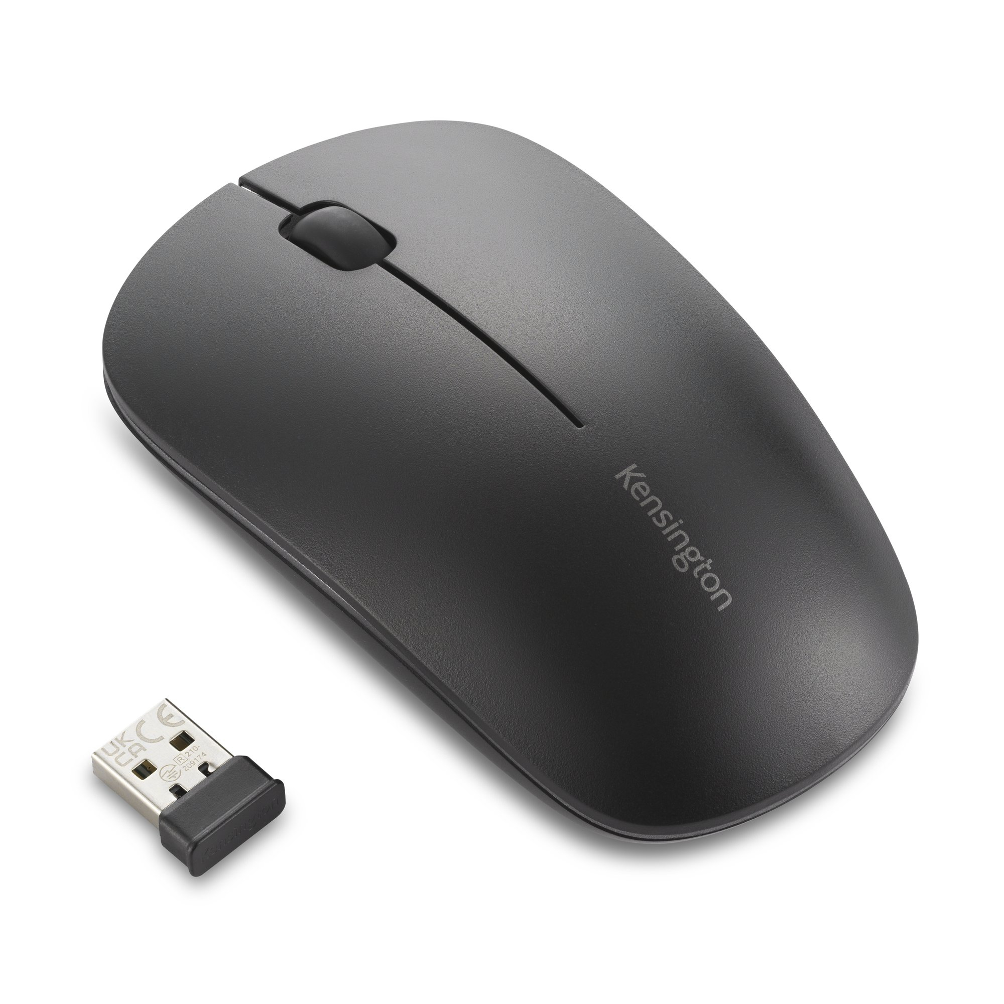 Kensington MY430 EQ - Rato - recarregável - destros e canhotos - 3 botões - sem fios - 2.4 GHz, Bluetooth 5.0 - receptor sem fio USB - caixa castanha