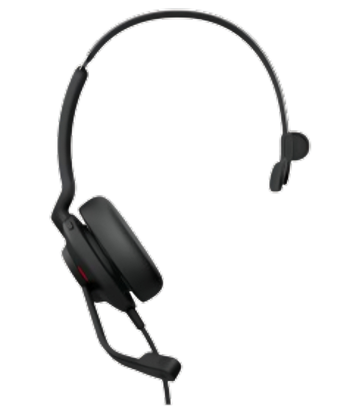 Jabra Evolve2 30 SE UC Mono - Auscultadores - no ouvido - com cabo - USB-C, USB-A - isolamento de ruído - certificação UC