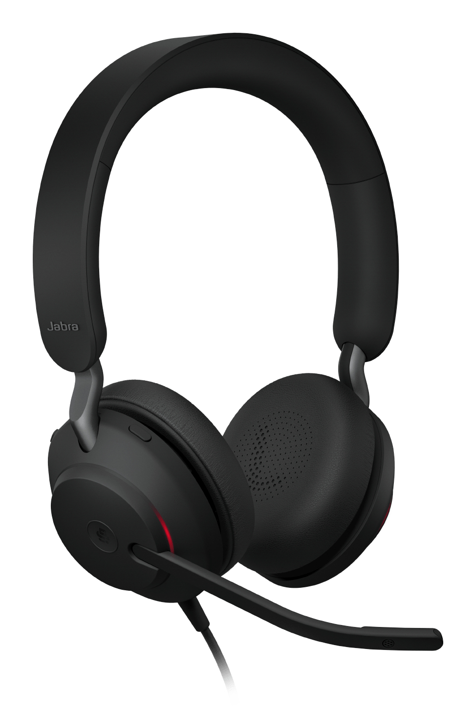 Jabra Evolve2 40 SE UC Stereo - Auscultadores - no ouvido - com cabo - USB-C, USB-A - isolamento de ruído - Otimizado pata UC