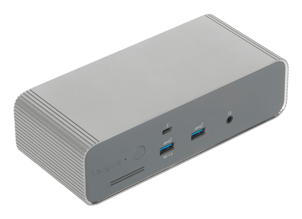 Targus EcoSmart - Estação de engate - USB-C / Thunderbolt 5 - 3 x Thunderbolt 5 - 2.5GbE, 1GbE - 180 Watt
