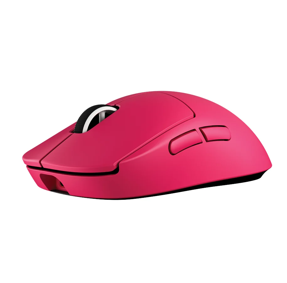 Logitech G PRO X SUPERLIGHT 2C - Rato - gaming - 5 botões - sem fios, com cabo - 2.4 GHz, USB - recetor USB Logitech LIGHTSPEED - rosa
