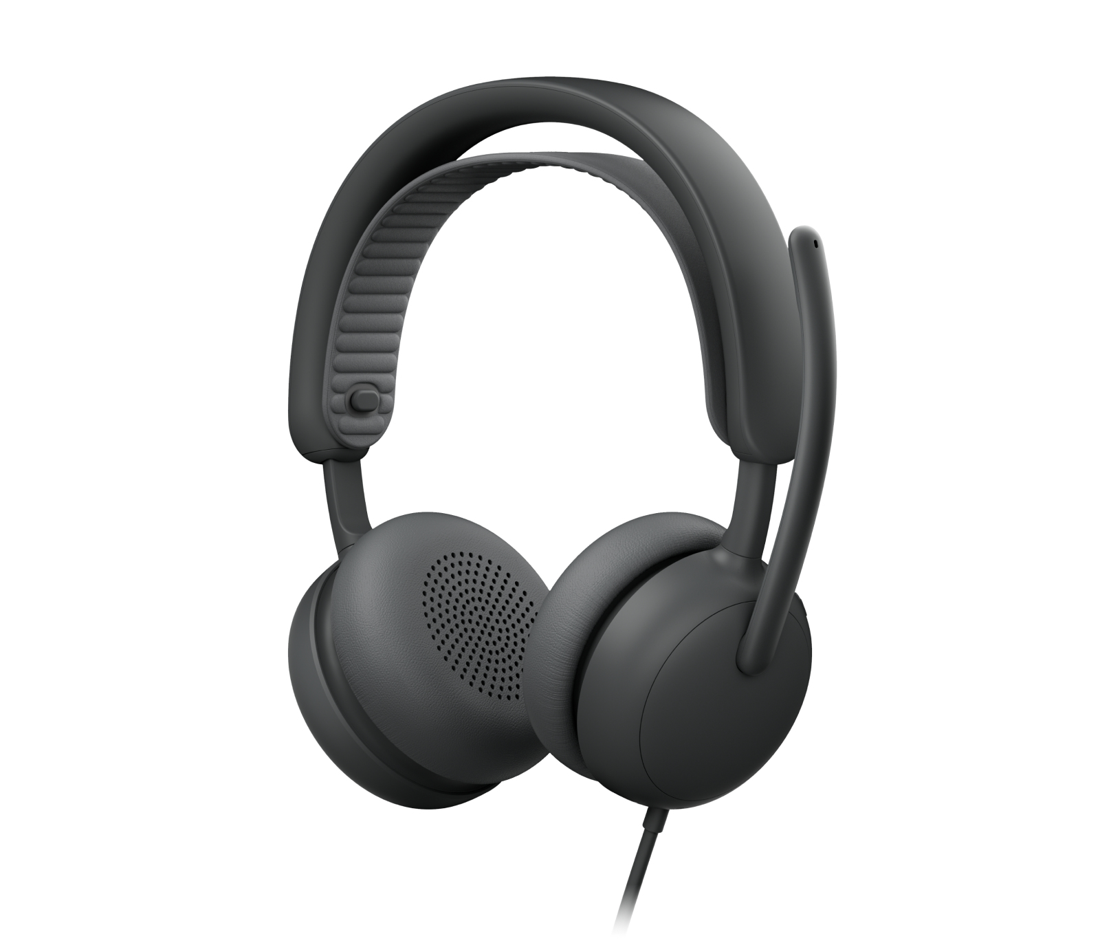Logitech Zone Wired 2 for Business - Auscultadores - no ouvido - com cabo - cancelamento de ruído activo - grafite - Certificado para Microsoft Teams