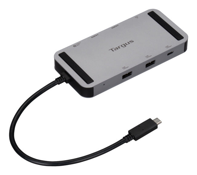 Targus - Estação de engate - USB-C / USB4 / Thunderbolt 3 / Thunderbolt 4 - 2 x HDMI, USB-C - 1GbE