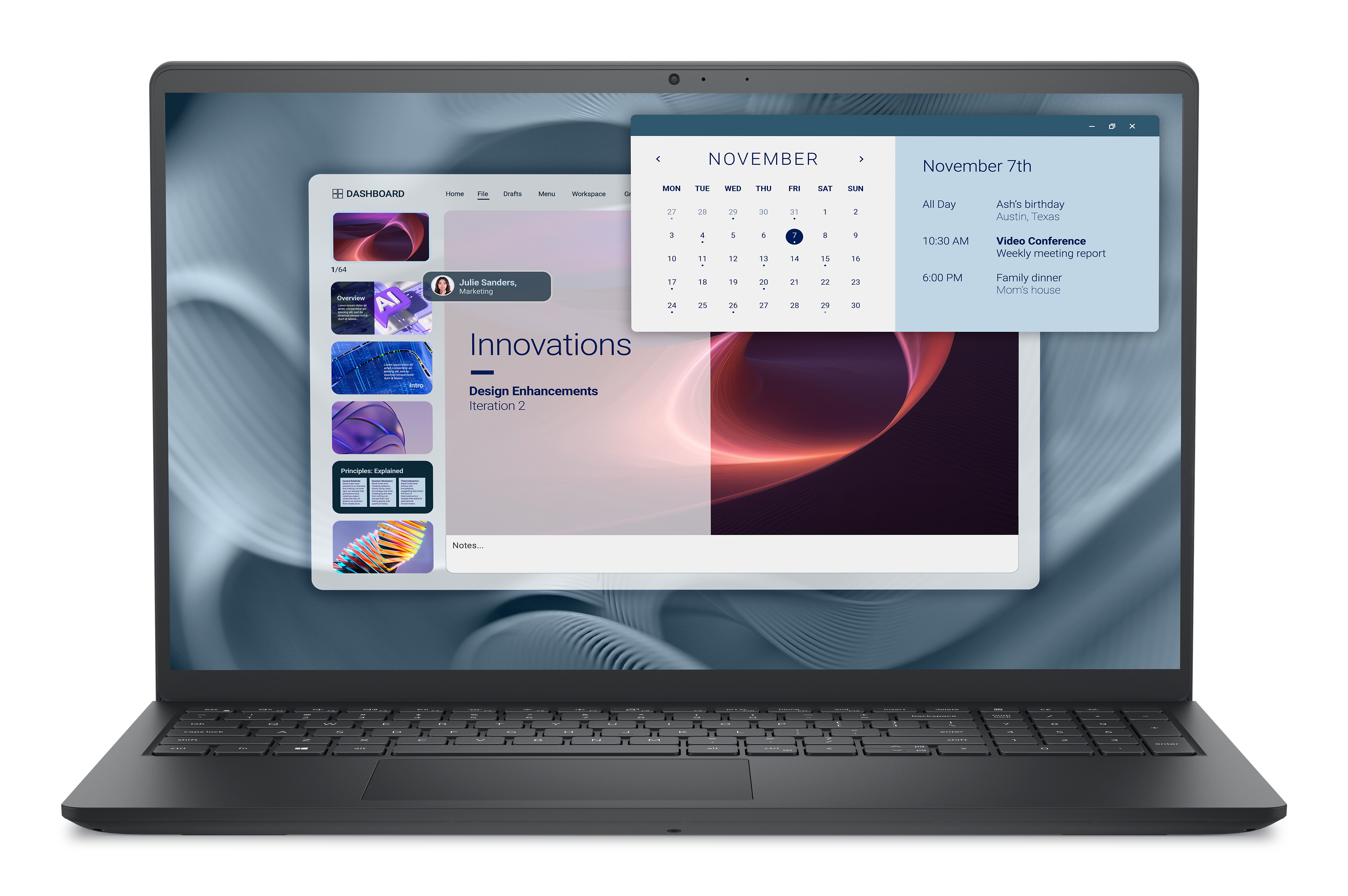 DELL Pro 15 Essential PV15250, Intel® Core™ i7, 39,6 cm (15.6"), 1920 x 1080 pixels, 16 GB, 512 GB, Windows 11 Pro
