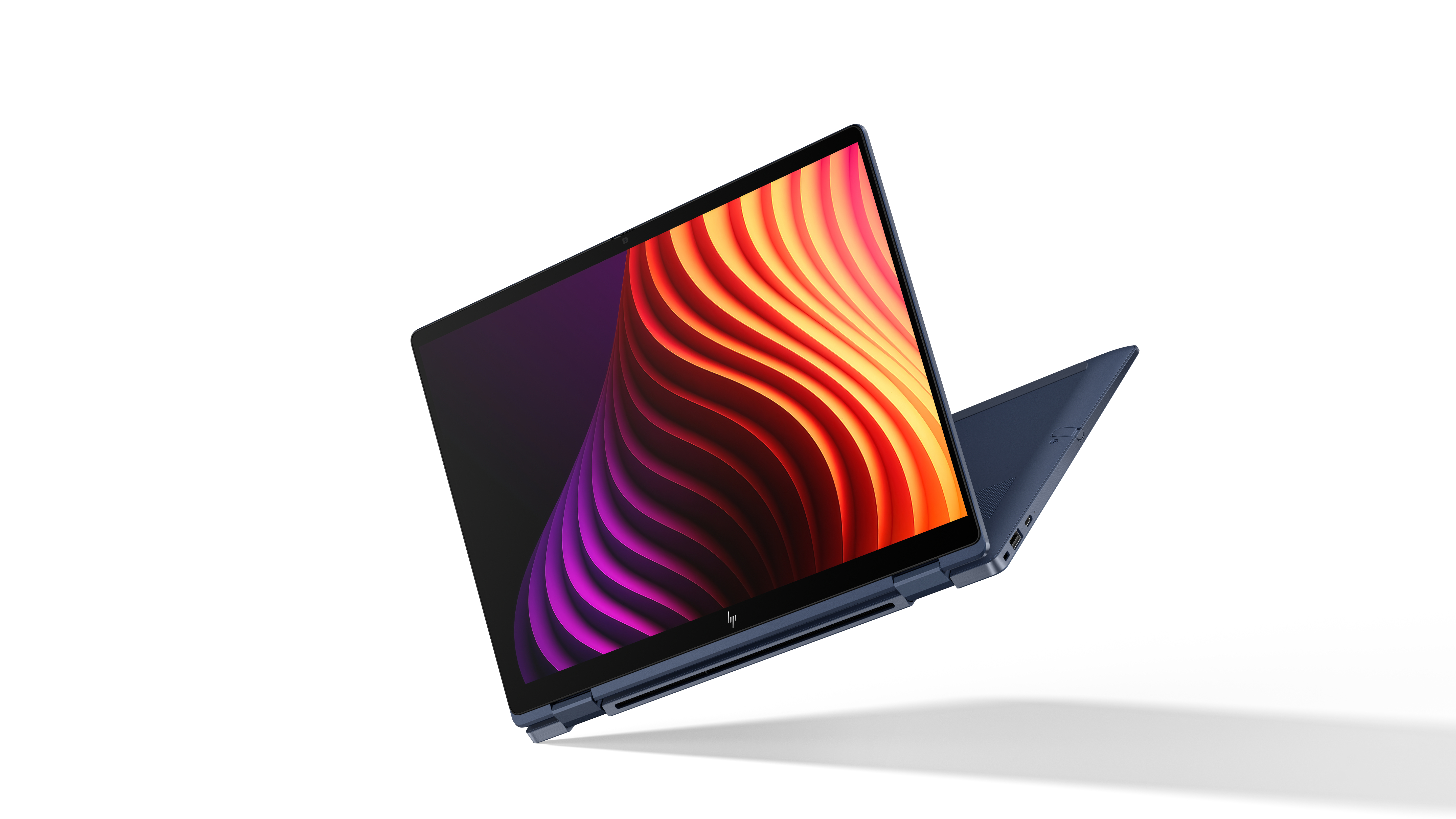 HP EliteBook X Flip G2i Notebook Next Gen Ai - Copilot+ PC - design invertido - Intel Core Ultra X7 - 358H / até 4.8 GHz - Win 11 Pro - Arc B390 - 32 GB RAM - 1 TB SSD NVMe - 14" OLED IPS ecrã de toque 2880 x 1800 (3K) @ 120 Hz - Wi-Fi 7, Bluetooth 6