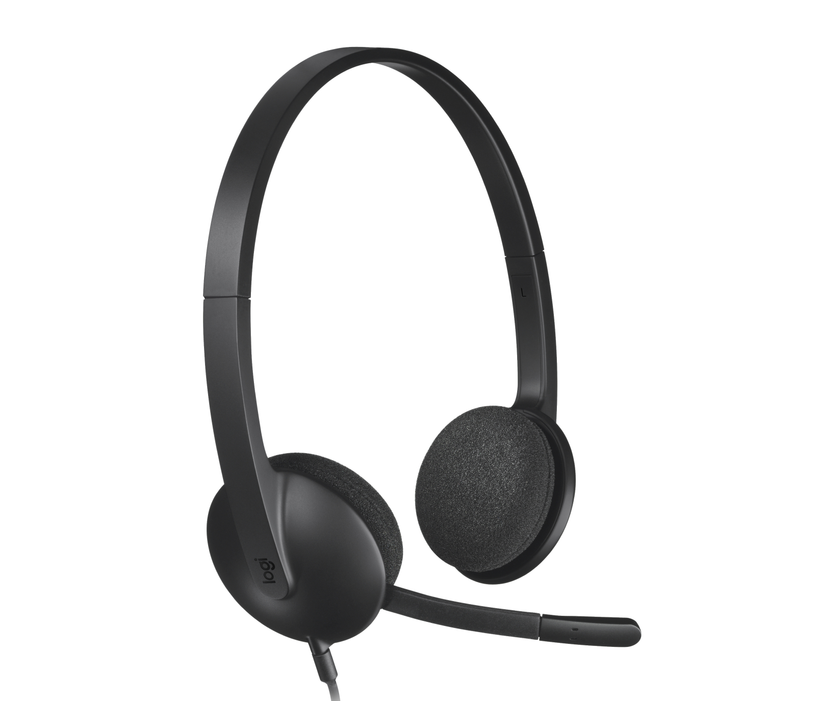 Logitech USB Headset H340 - Auscultadores - no ouvido - com cabo