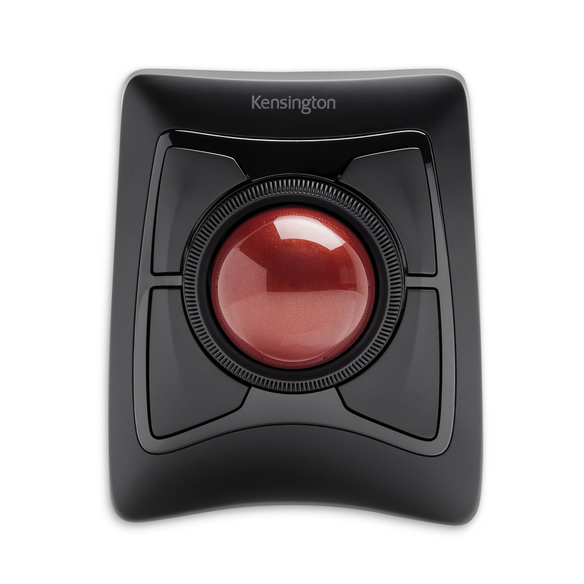 Kensington Expert Mouse Wireless Trackball - Trackball - destros e canhotos - óptico - 4 botões - sem fios - 2.4 GHz, Bluetooth 5.0 LE - adaptador USB Bluetooth - preto