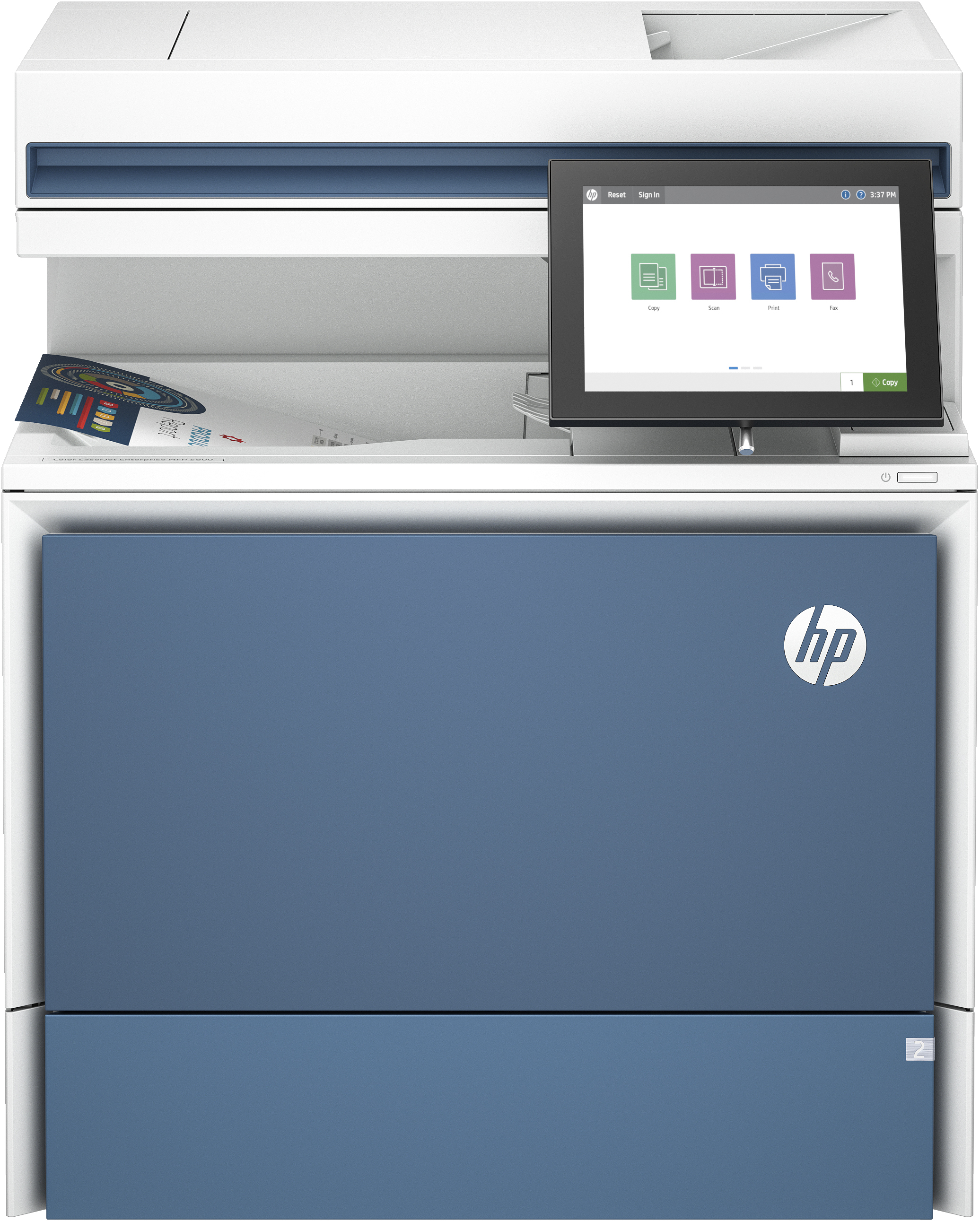 HP Color LaserJet Enterprise MFP 5800dn MFP colour laser A4 43ppm Copy 43ppm Print 650sheets LAN USB