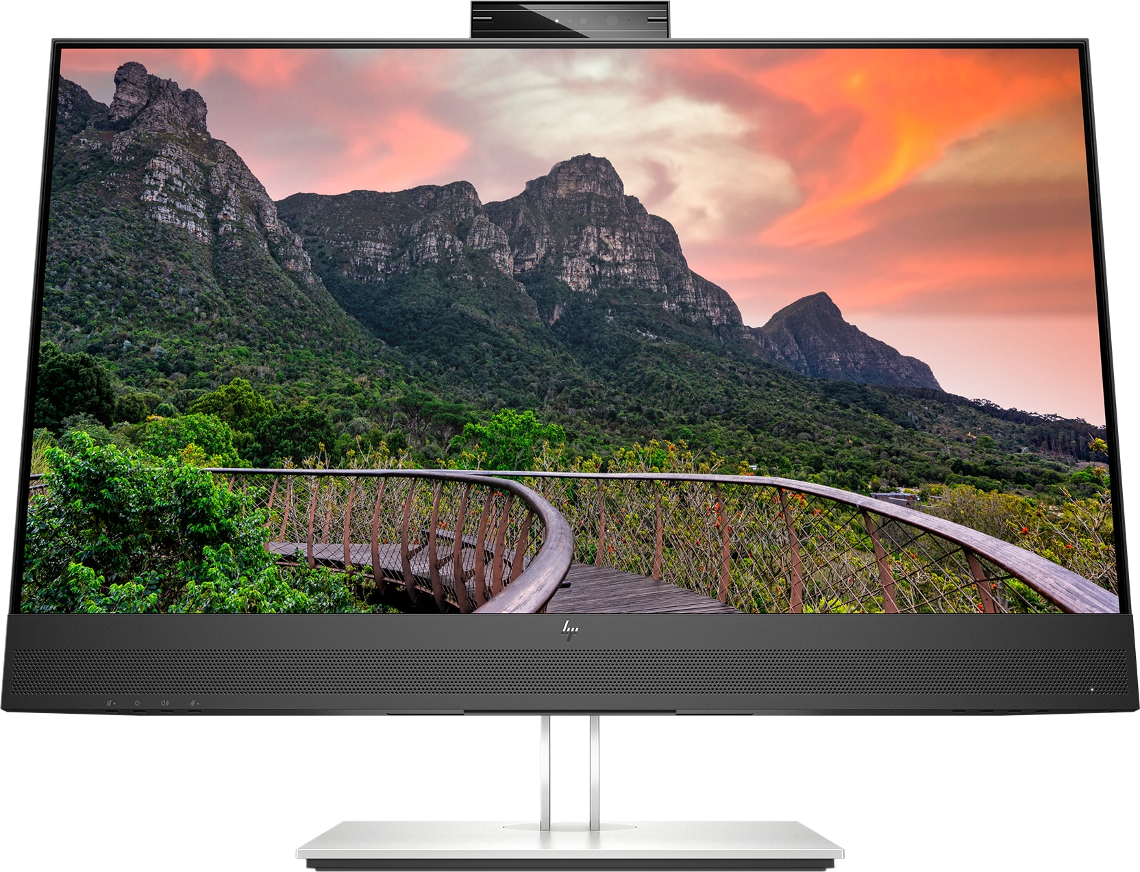 HP E-Series Monitor QHD para Videoconferência E27m G4 com USB-C, 68,6 cm (27"), 2560 x 1440 pixels