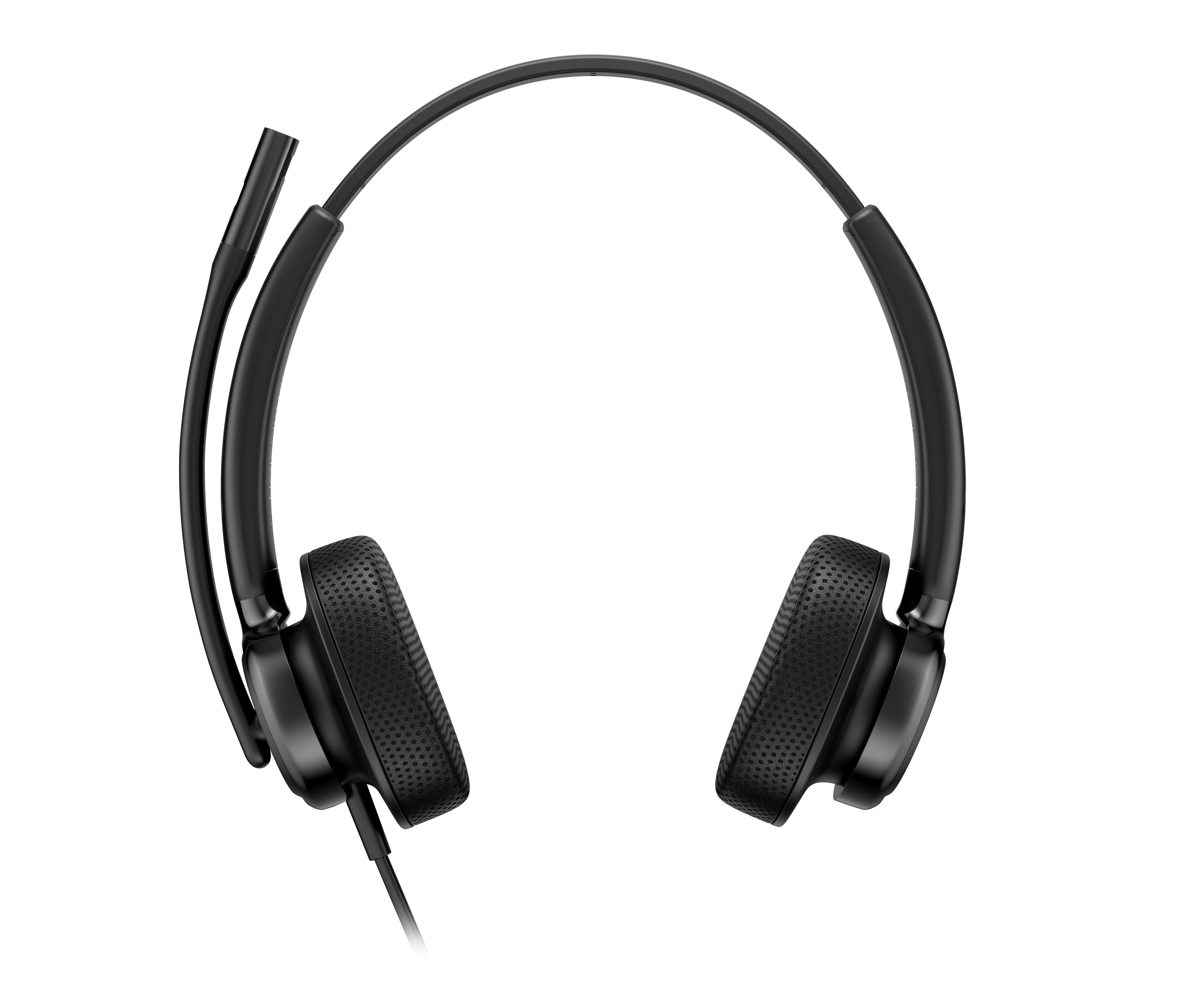 HP Poly Mission 425 - Mission 400 Series - auscultadores - no ouvido - com cabo - USB-A, USB-C - preto - Certificação Zoom, Certificado para Microsoft Teams, Certificação Google Meet, Works With Chromebook Certified