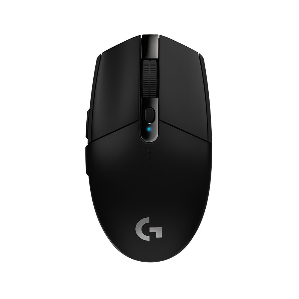 Logitech G G305 - Rato - óptico - 6 botões - sem fios - 2.4 GHz - receptor sem fio USB - preto