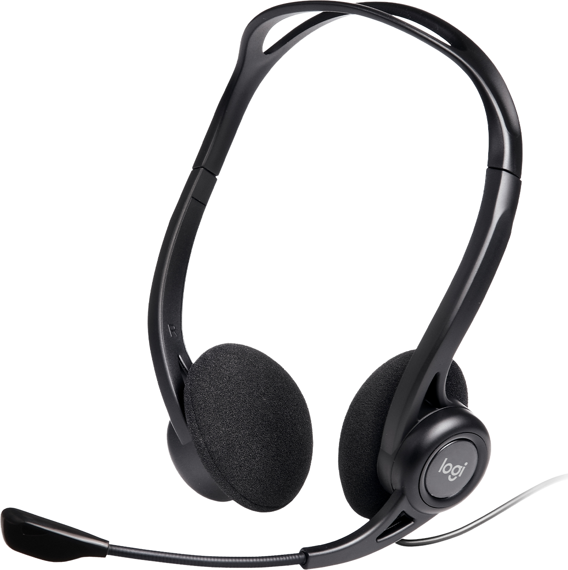 Logitech PC Headset 960 USB - Auscultadores - no ouvido - com cabo