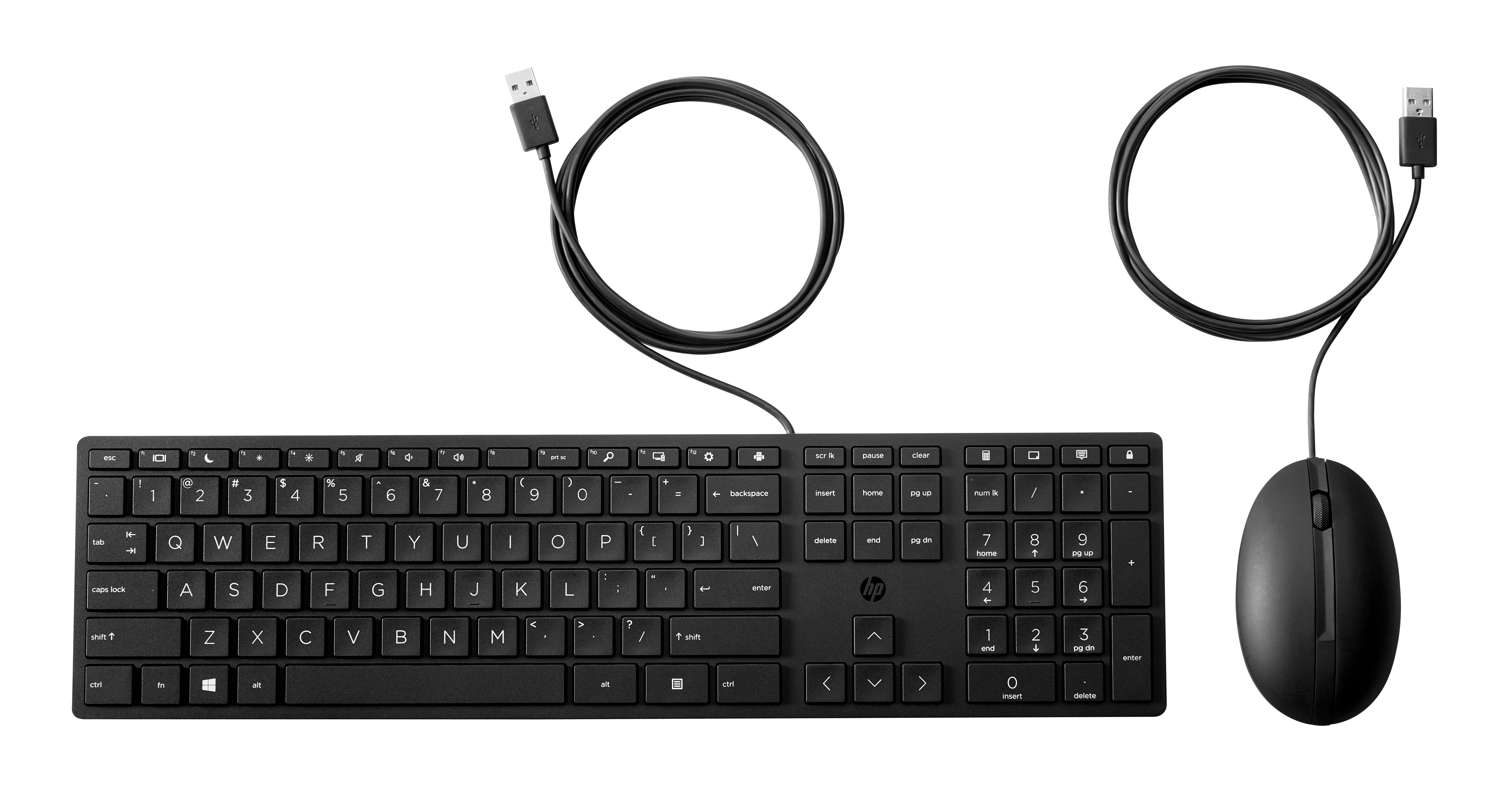 HP 320MK WIRED KEYBOARD+MOUSE(P)