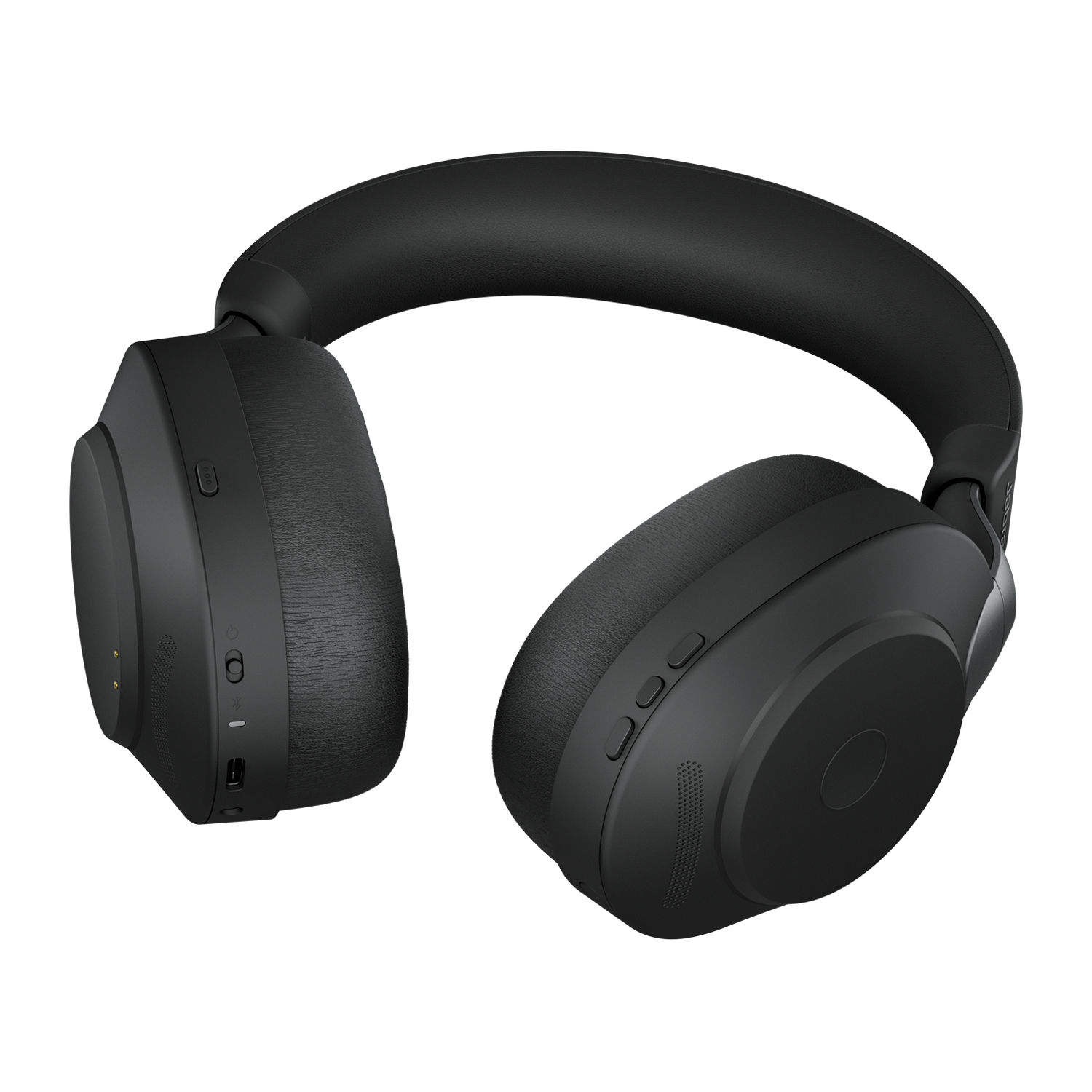 Jabra Evolve2 85 UC Stereo - Auscultadores - tamanho completo - bluetooth - sem fios - cancelamento de ruído activo - macaco de 3,5 mm - isolamento de ruído - preto