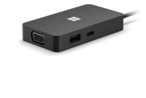 Microsoft USB-C Travel Hub - Estação de engate - USB-C - VGA, HDMI - 1GbE - comercial