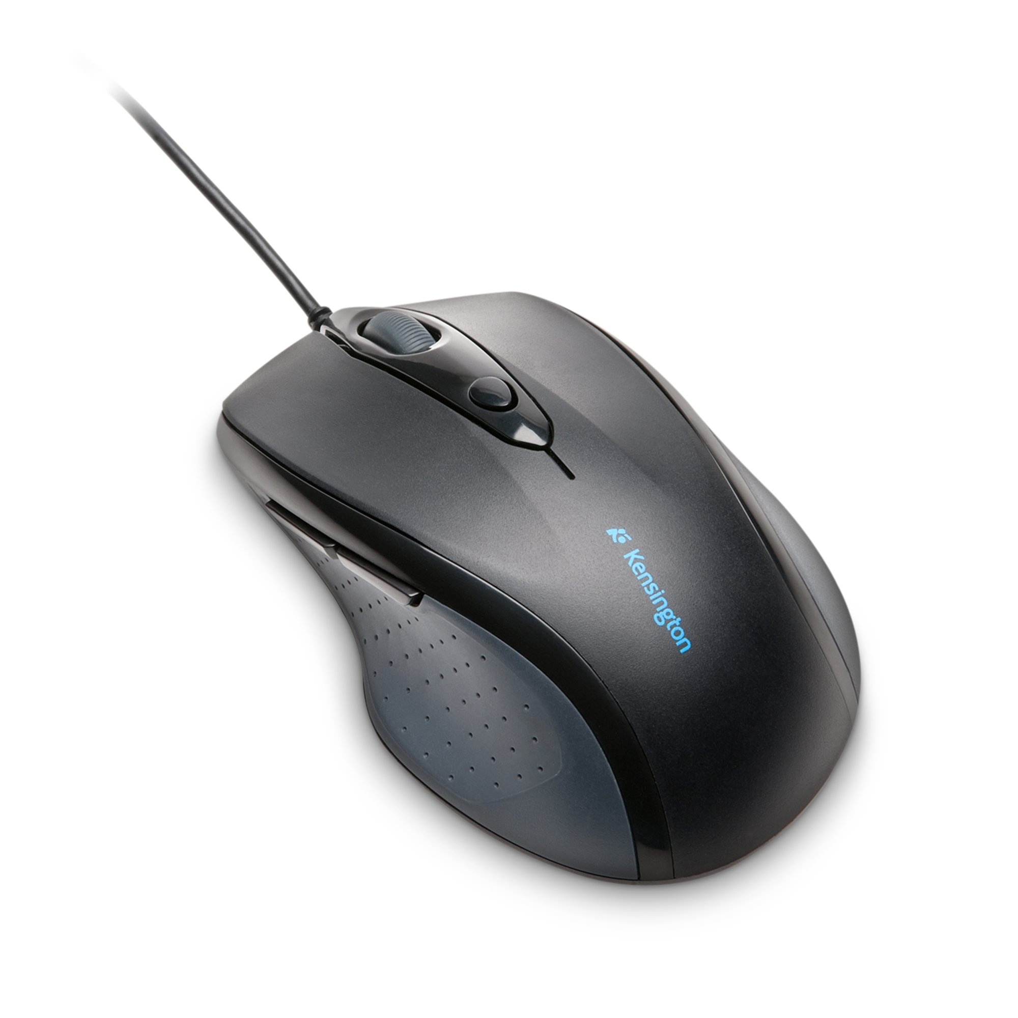 Kensington Pro Fit Full-Size - Rato - para direita - óptico - 5 botões - com cabo - USB - preto