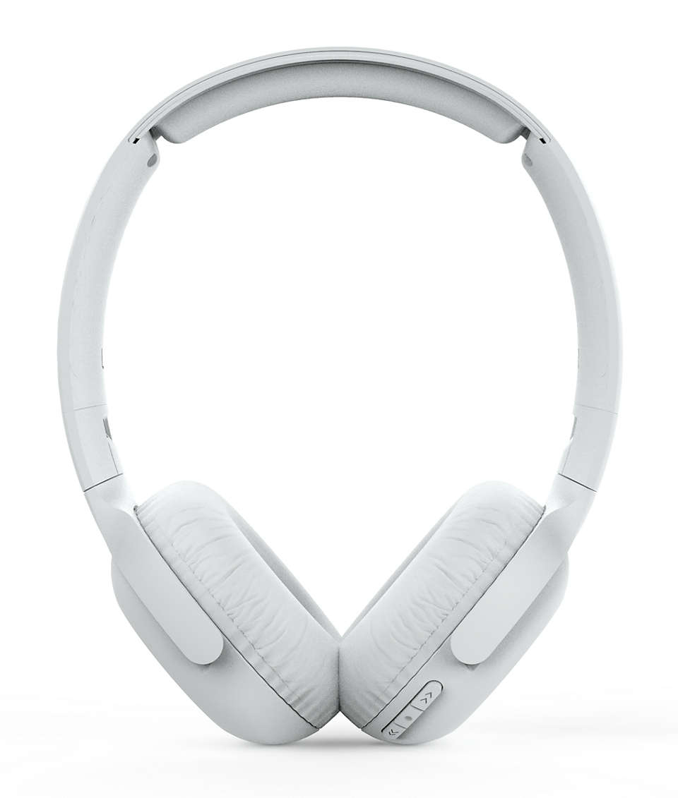 PHILIPS HEADPHONES WIRELESS BASS+ TAUH202WT WHITE #