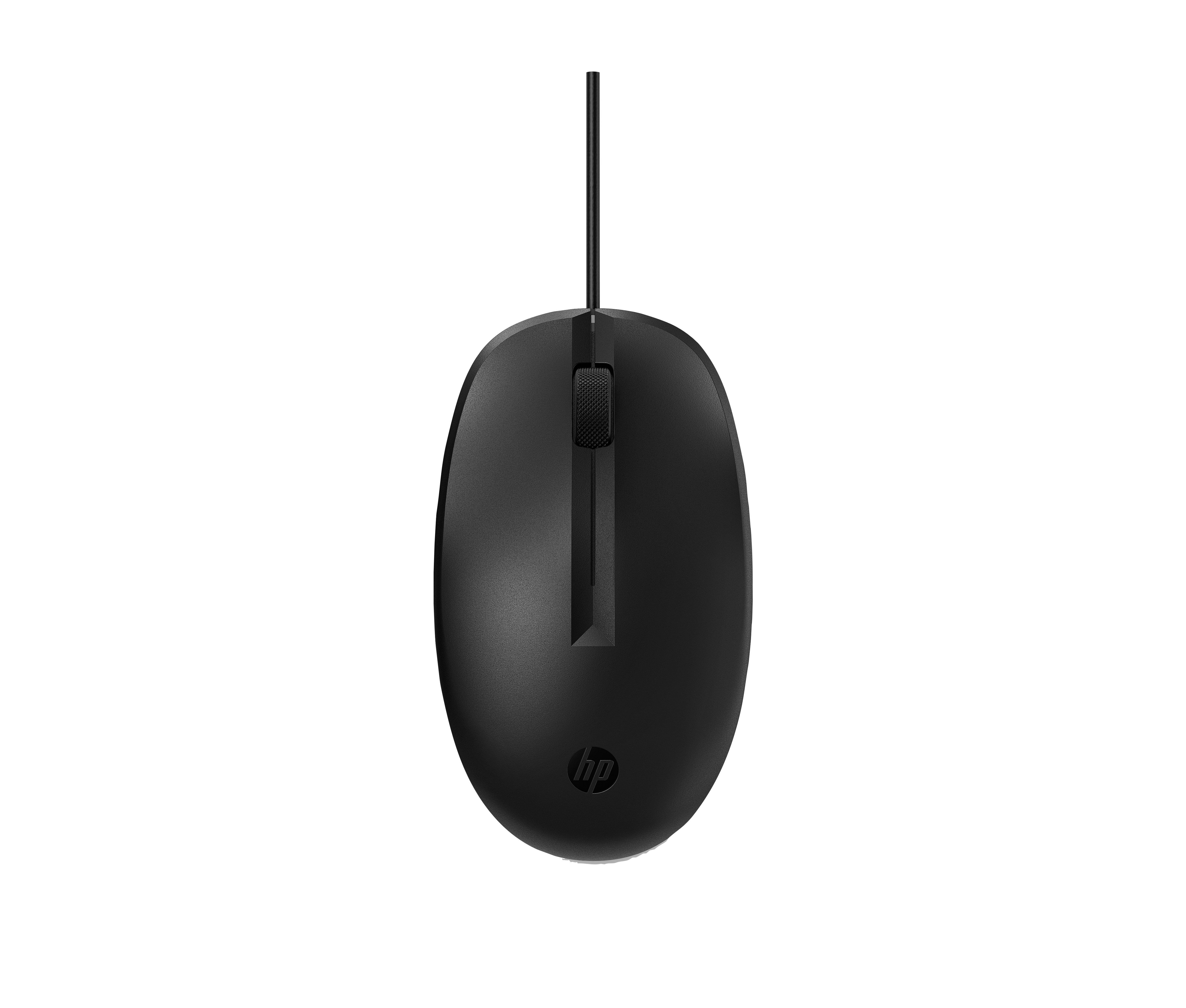 HP 125 - Rato - com cabo - USB - preto - Smart Buy