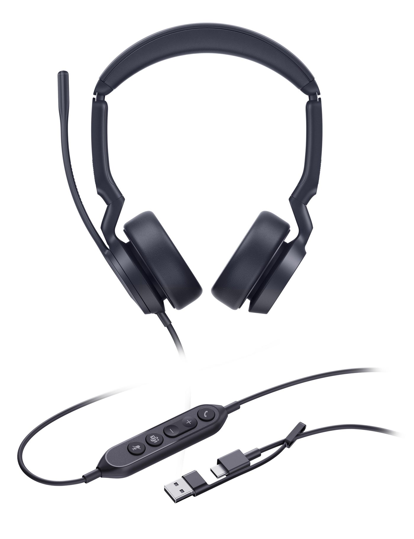 Yealink UH44 Dual Teams USB-C/A - Headset