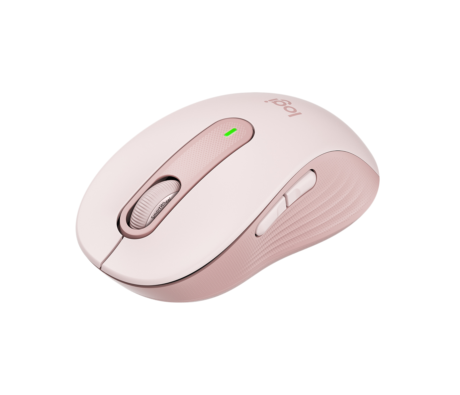 Logitech Signature M650 - Rato - óptico - 5 botões - sem fios - 2.4 GHz, Bluetooth - recetor USB Logitech Logi Bolt - rosa