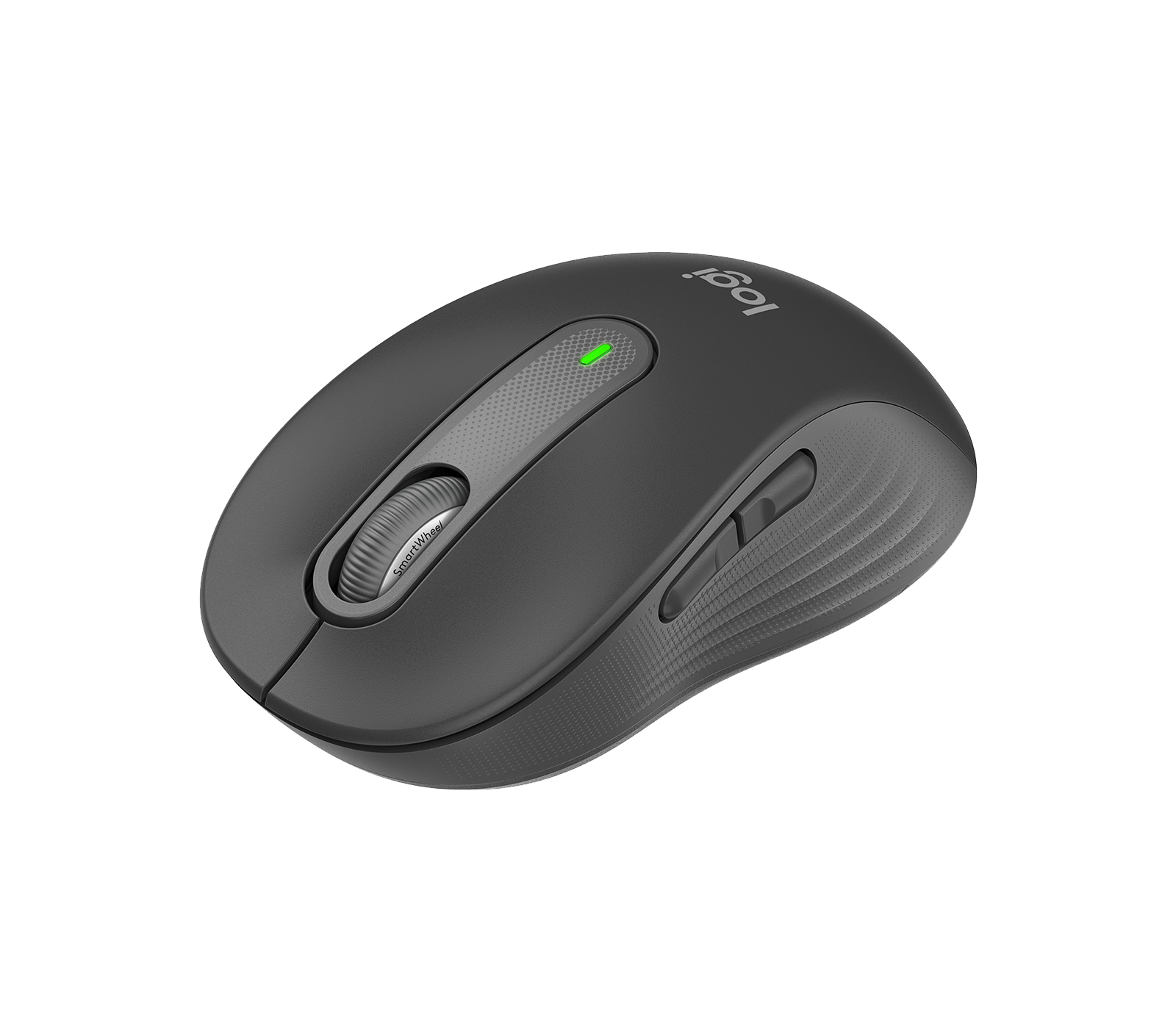 Logitech Signature M650 - Rato - óptico - 5 botões - sem fios - 2.4 GHz, Bluetooth - recetor USB Logitech Logi Bolt - grafite