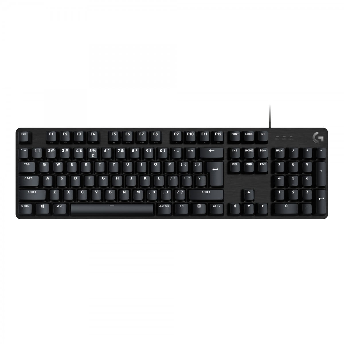 Logitech G G413 SE - Teclado - iluminação - USB - QWERTY - Padrão internacional americano - preto