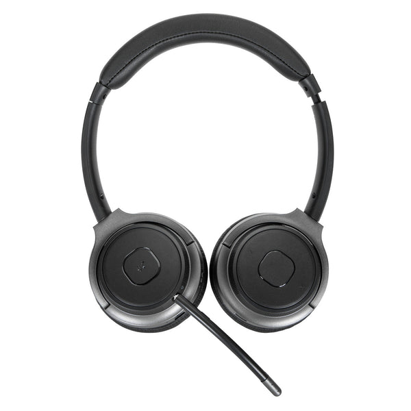 Targus AEH104GL - Auscultadores - no ouvido - convertível - bluetooth - sem fios, com cabo - macaco de 3,5 mm - isolamento de ruído - preto