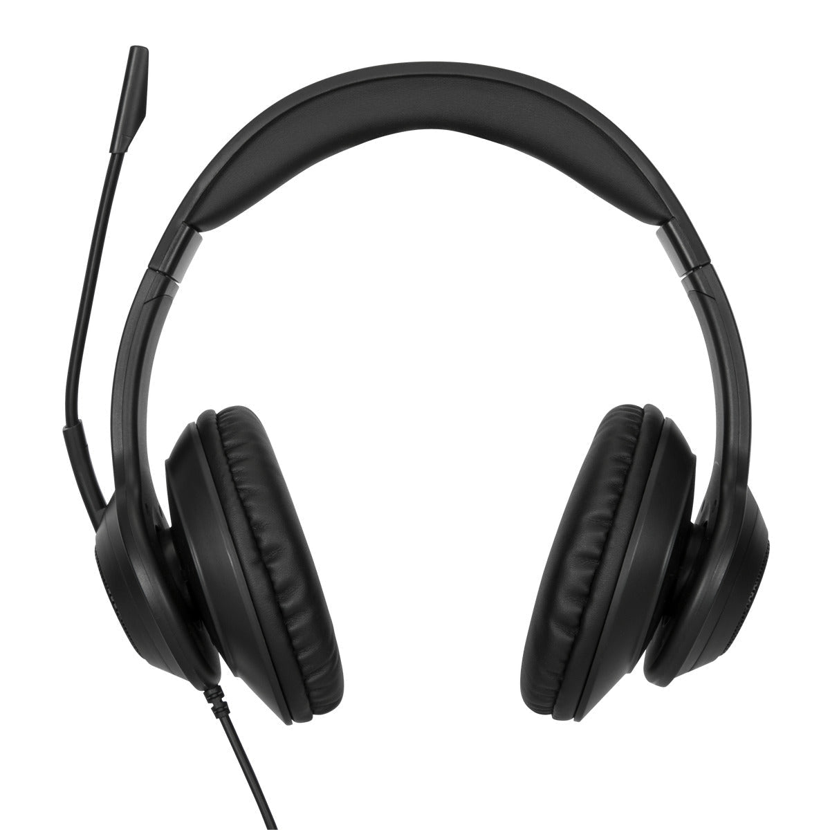 Targus AEH102GL - Auscultadores - no ouvido - convertível - com cabo - USB-A - isolamento de ruído - preto