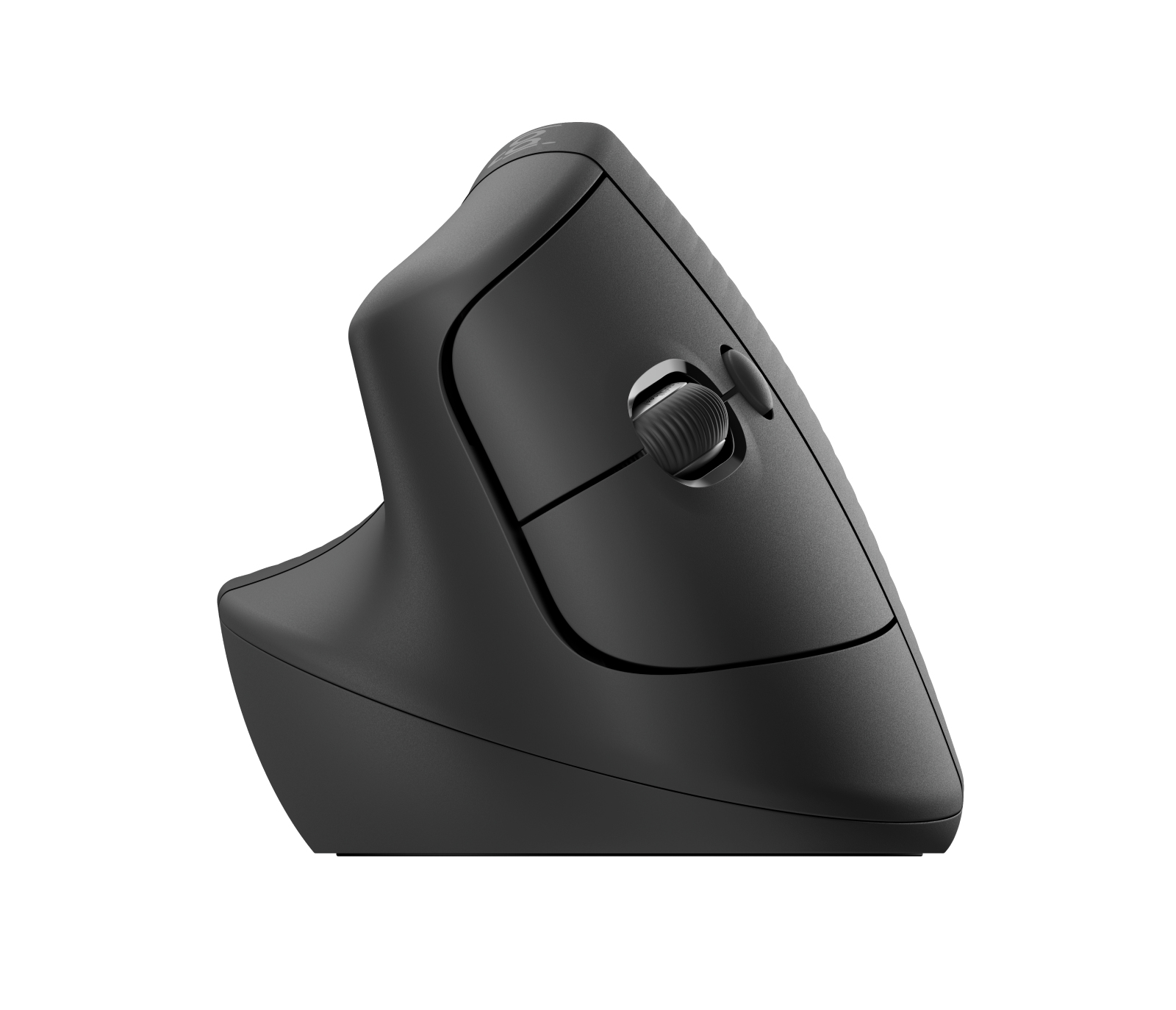 Logitech Lift for Business - Rato vertical - ergonómico - para esquerda - 6 botões - sem fios - Bluetooth, 2.4 GHz - recetor USB Logitech Logi Bolt - grafite