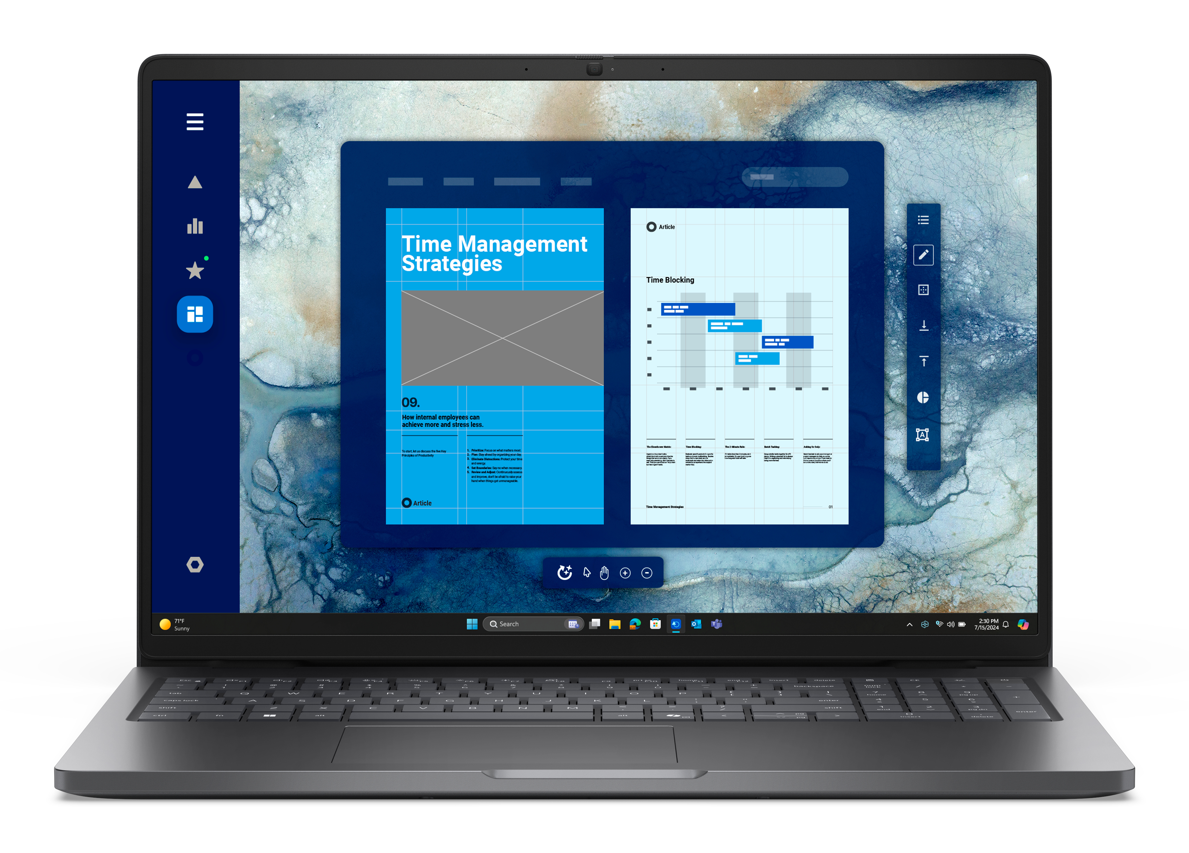 DELL Pro 16 PC16250, Intel Core Ultra 5, 40,6 cm (16"), 1920 x 1200 pixels, 16 GB, 512 GB, Windows 11 Pro