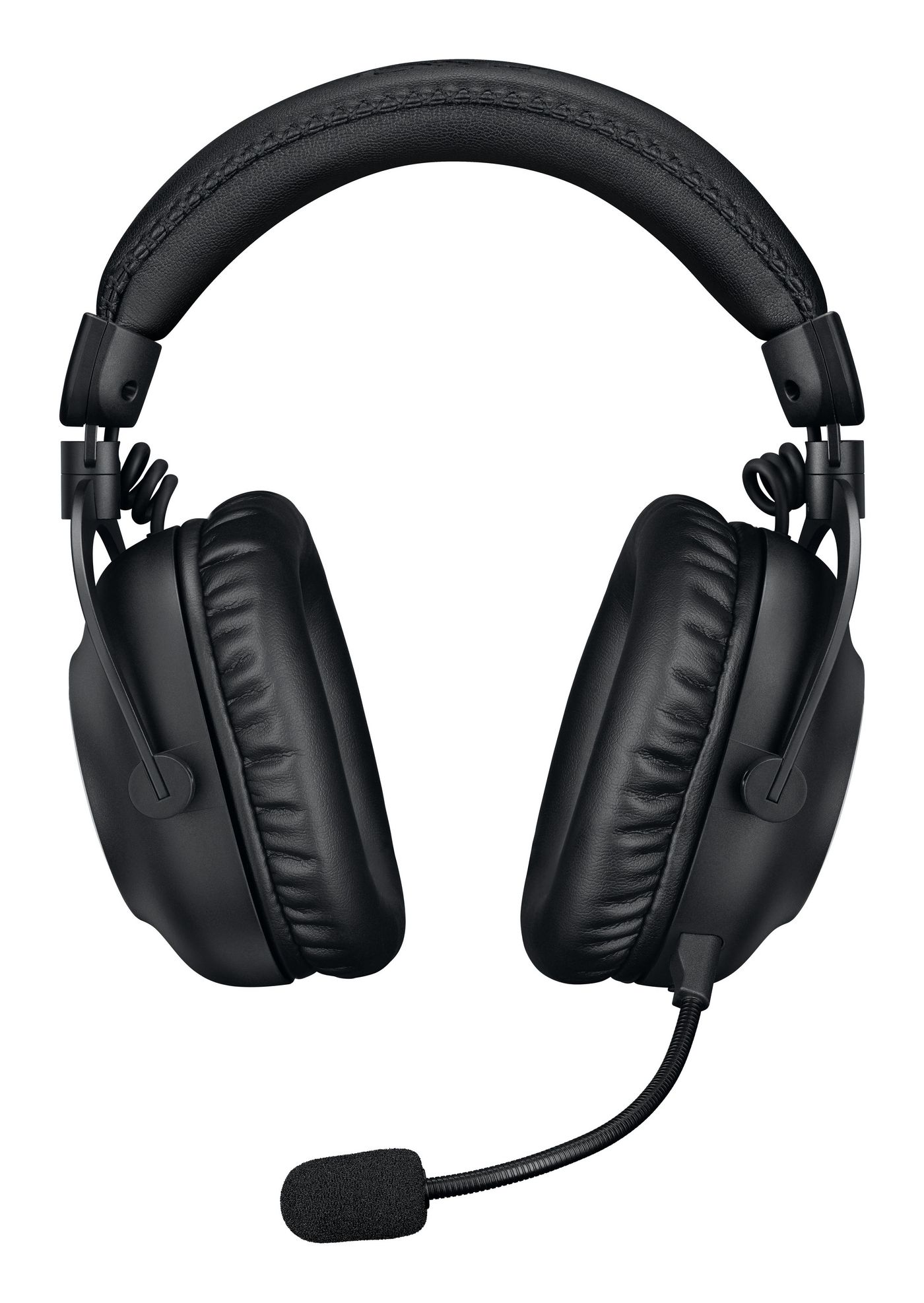 Logitech G Pro X 2 - Auscultadores - tamanho completo - Bluetooth / LIGHTSPEED - sem fios, com cabo - macaco de 3,5 mm - isolamento de ruído - preto