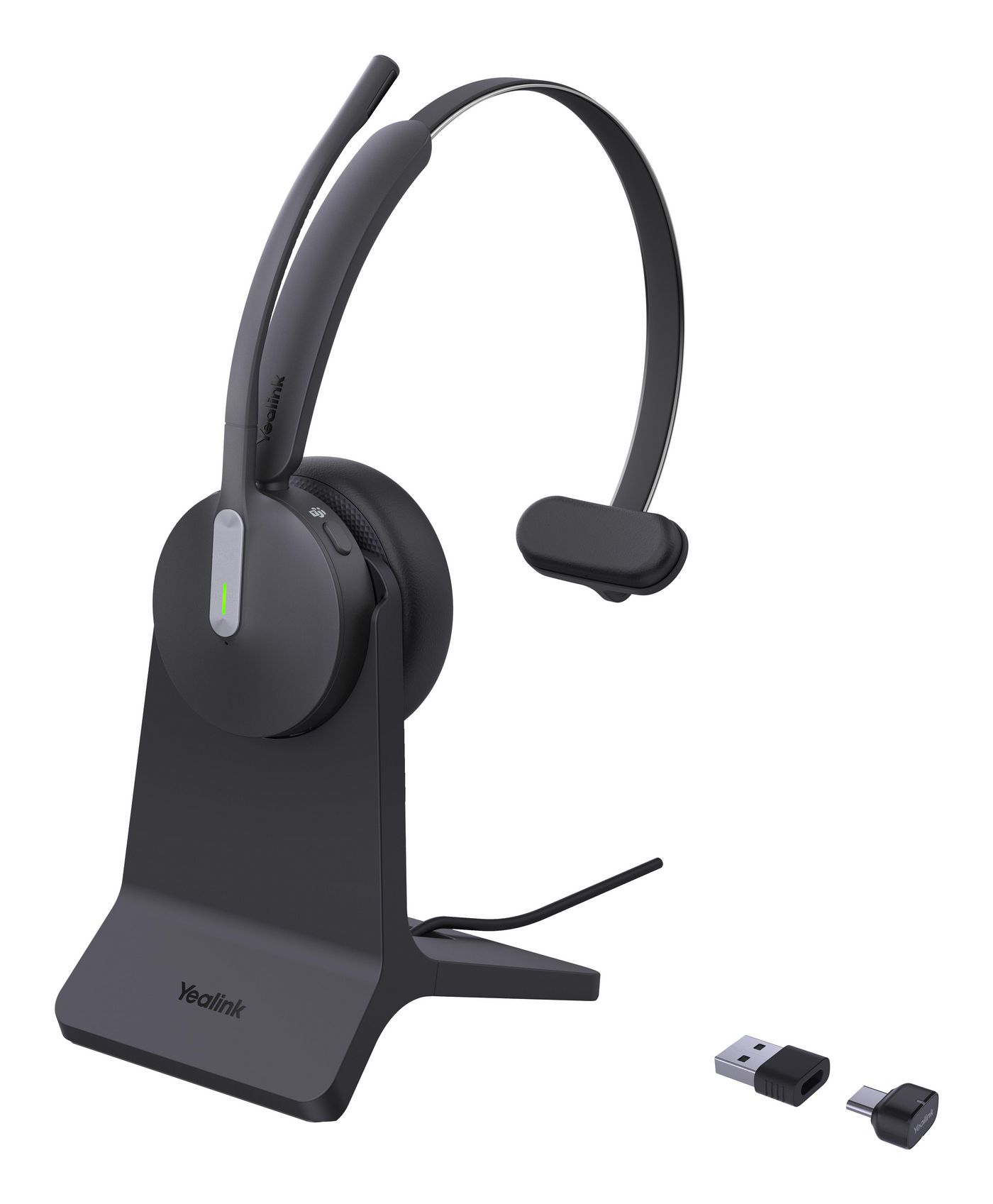 Yealink BH70 Mono with Stand Teams USB-C/A - Headset - on-ear