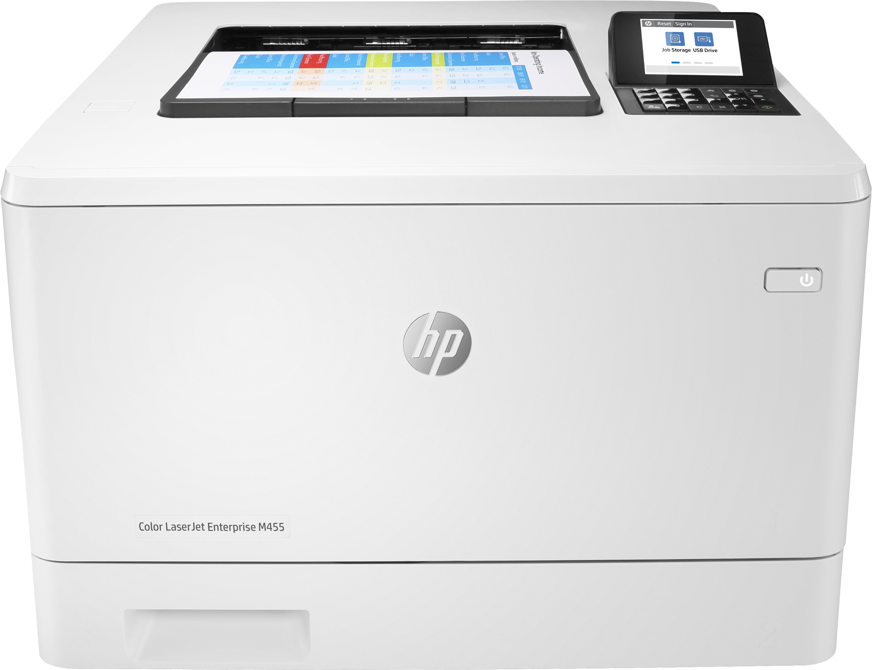 HP Color LaserJet Enterprise M455dn Printer colour Duplex laser A4 600x600dpi 27ppm mono 27ppm colour 300sheets USB LAN