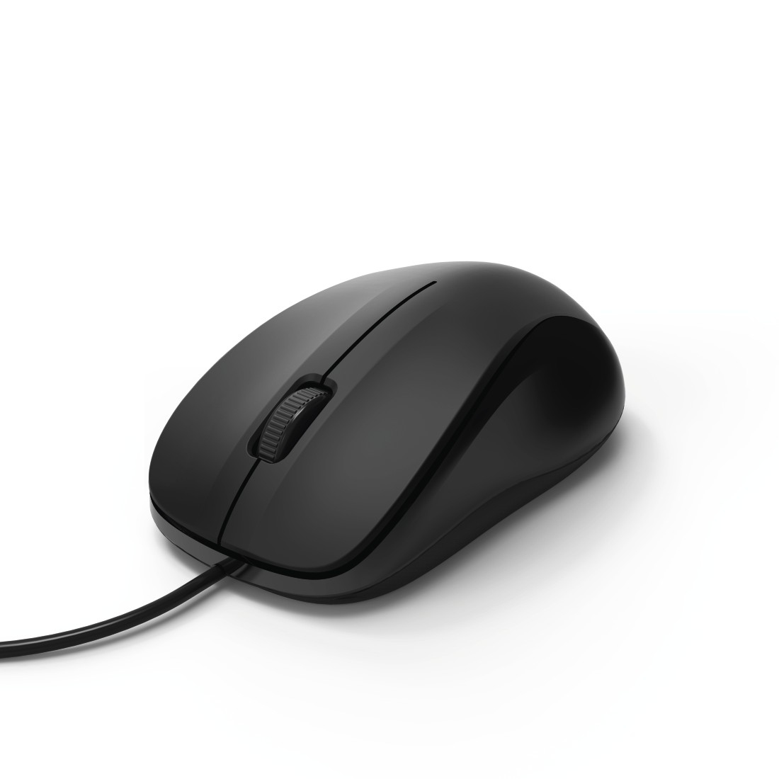 HAMA MC-300 WIRED MOUSE, BLACK, 3 BUTTONS, 1200 DPI; 1.80M CABLE - 182606