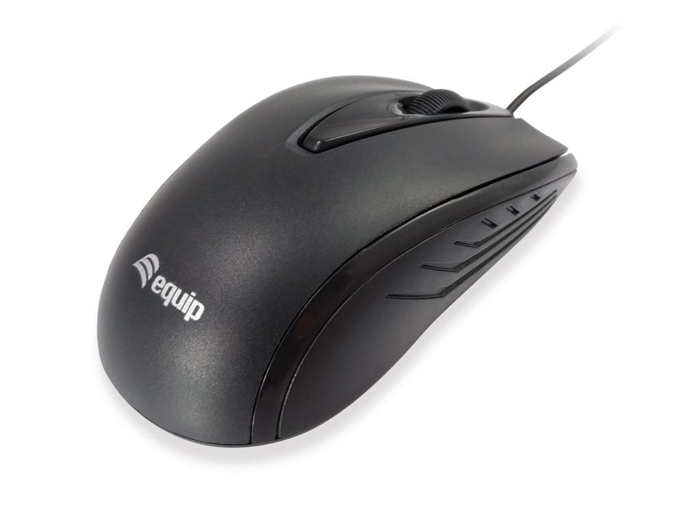 EQUIP LIFE RATO OPTICO COMPACT USB BLACK 1000DPI